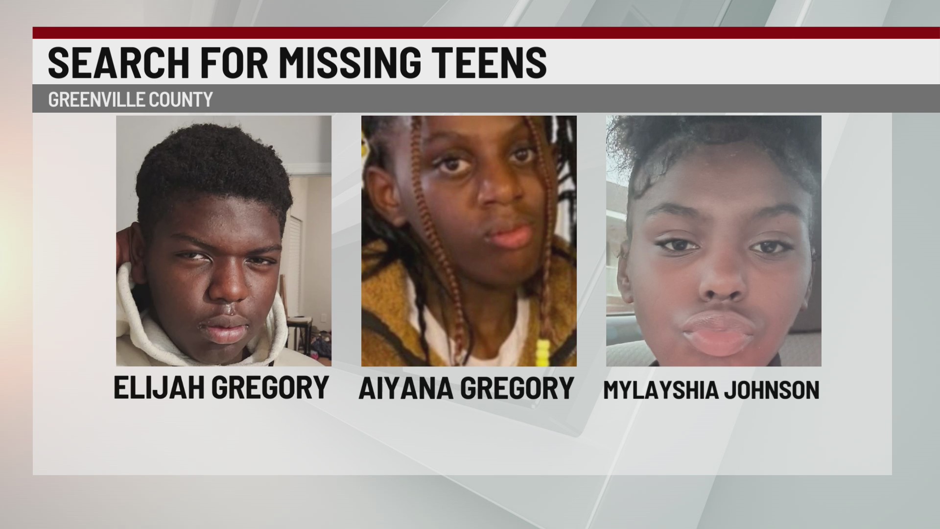 Deputies search for 3 missing teens in Greenville Co. – WSPA 7NEWS
