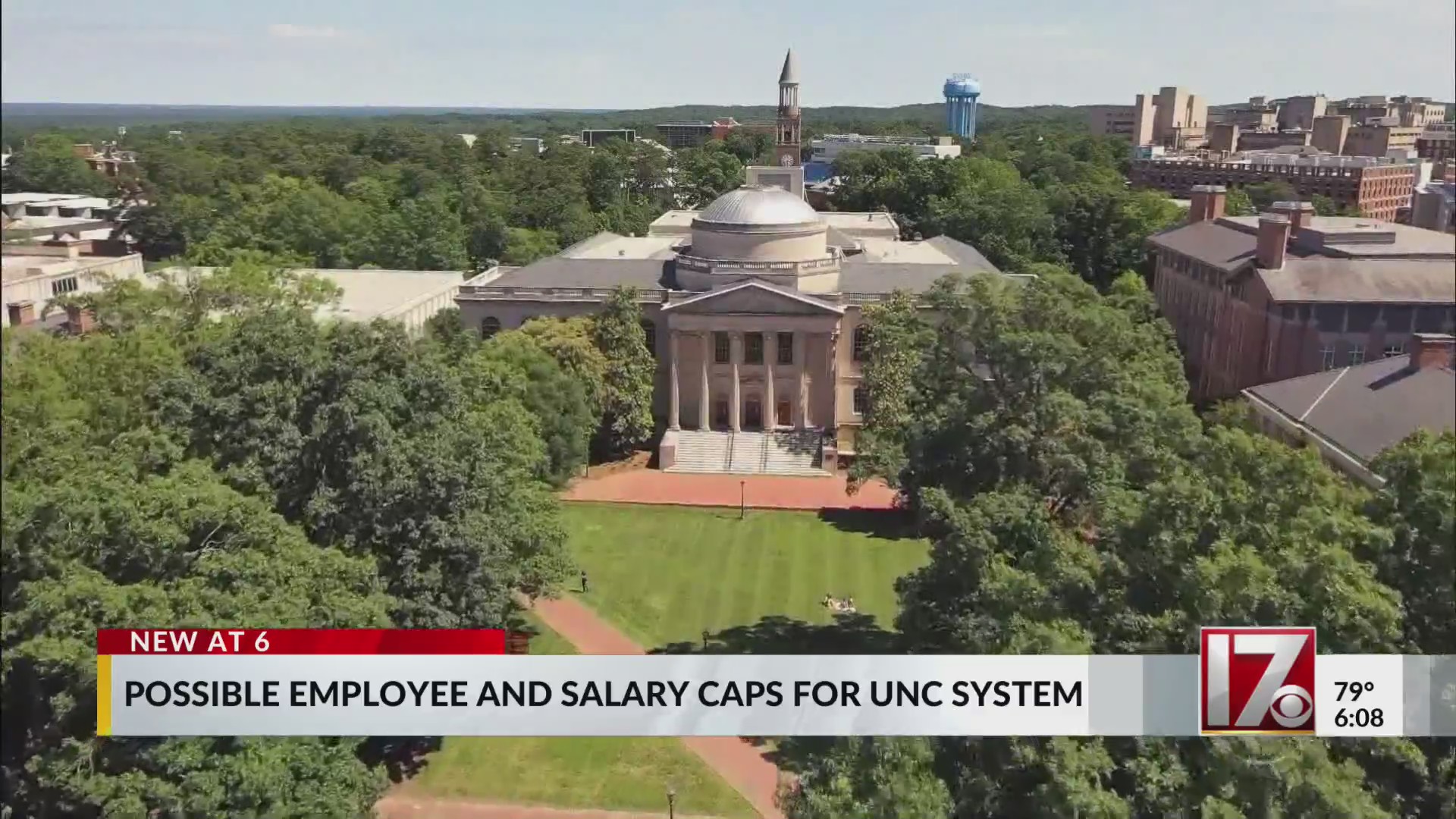 Possible employee and salary caps for UNC System - CBS17.com