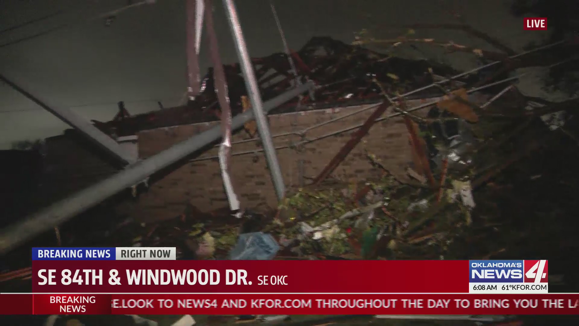 Storm damage SE 84 & Windwood Dr. – KFOR.com Oklahoma City
