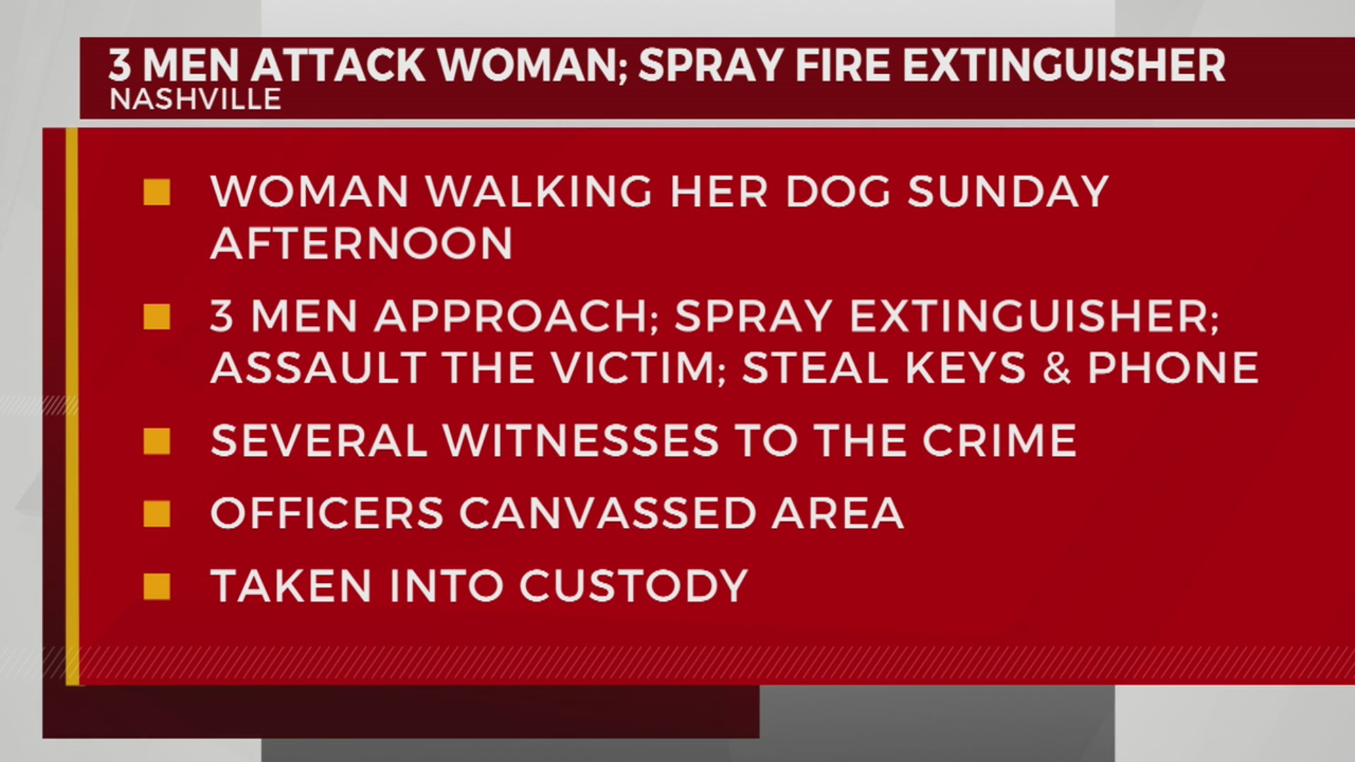 Woman attacked while walking dog in Bellevue – WKRN News 2