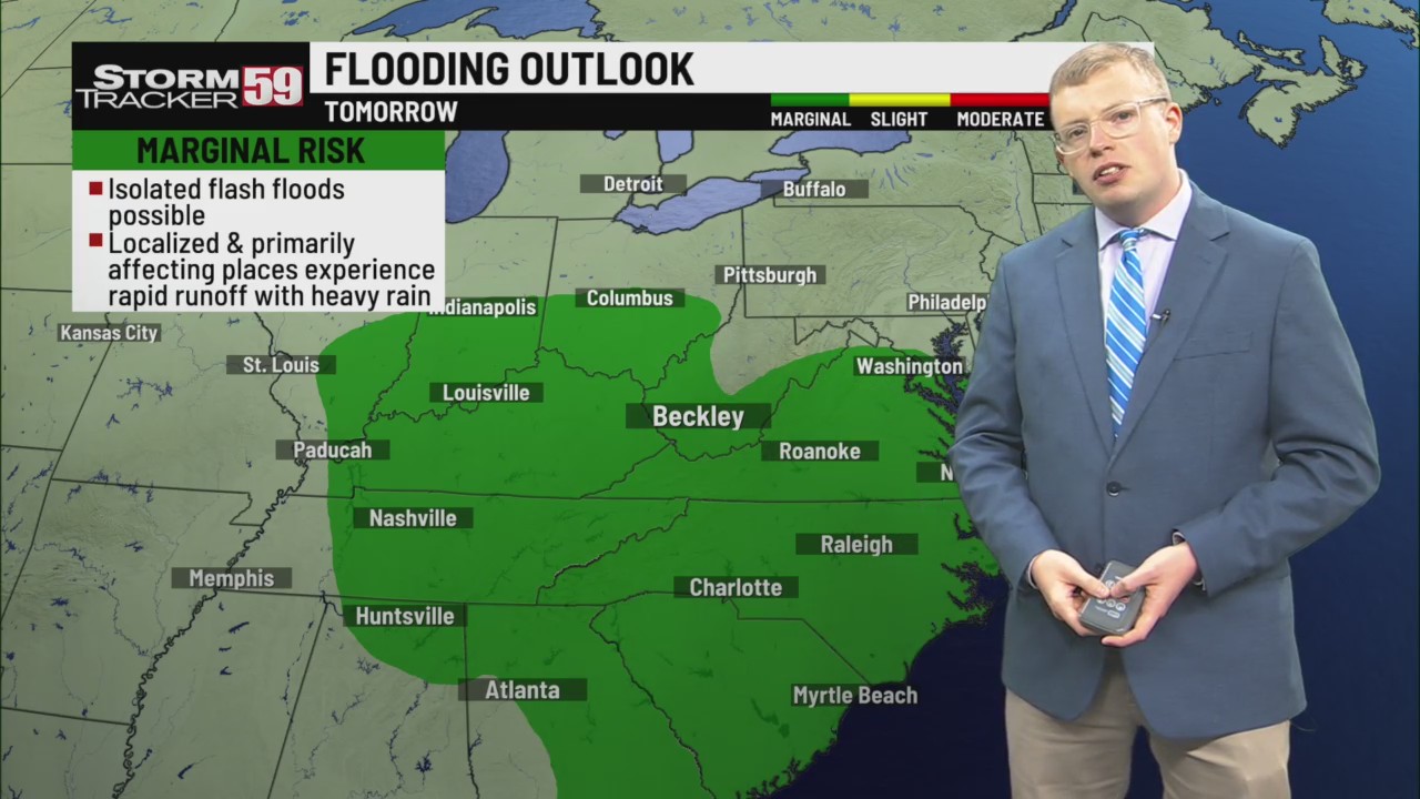 Unsettled weather returns with scattered showers & storms Tuesday – WVNS