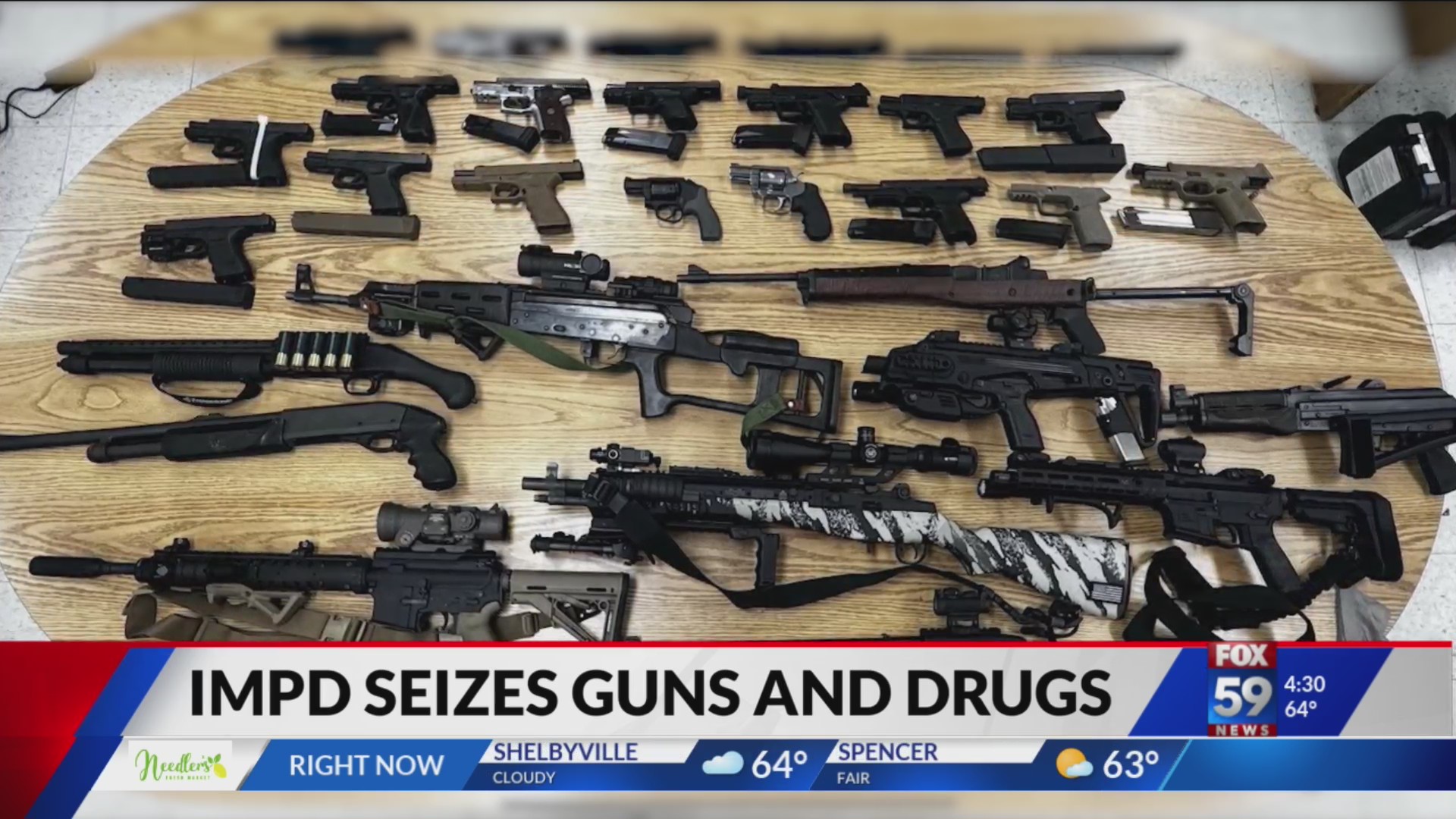 Dozens of guns and drugs seized following investigation in Marion ...