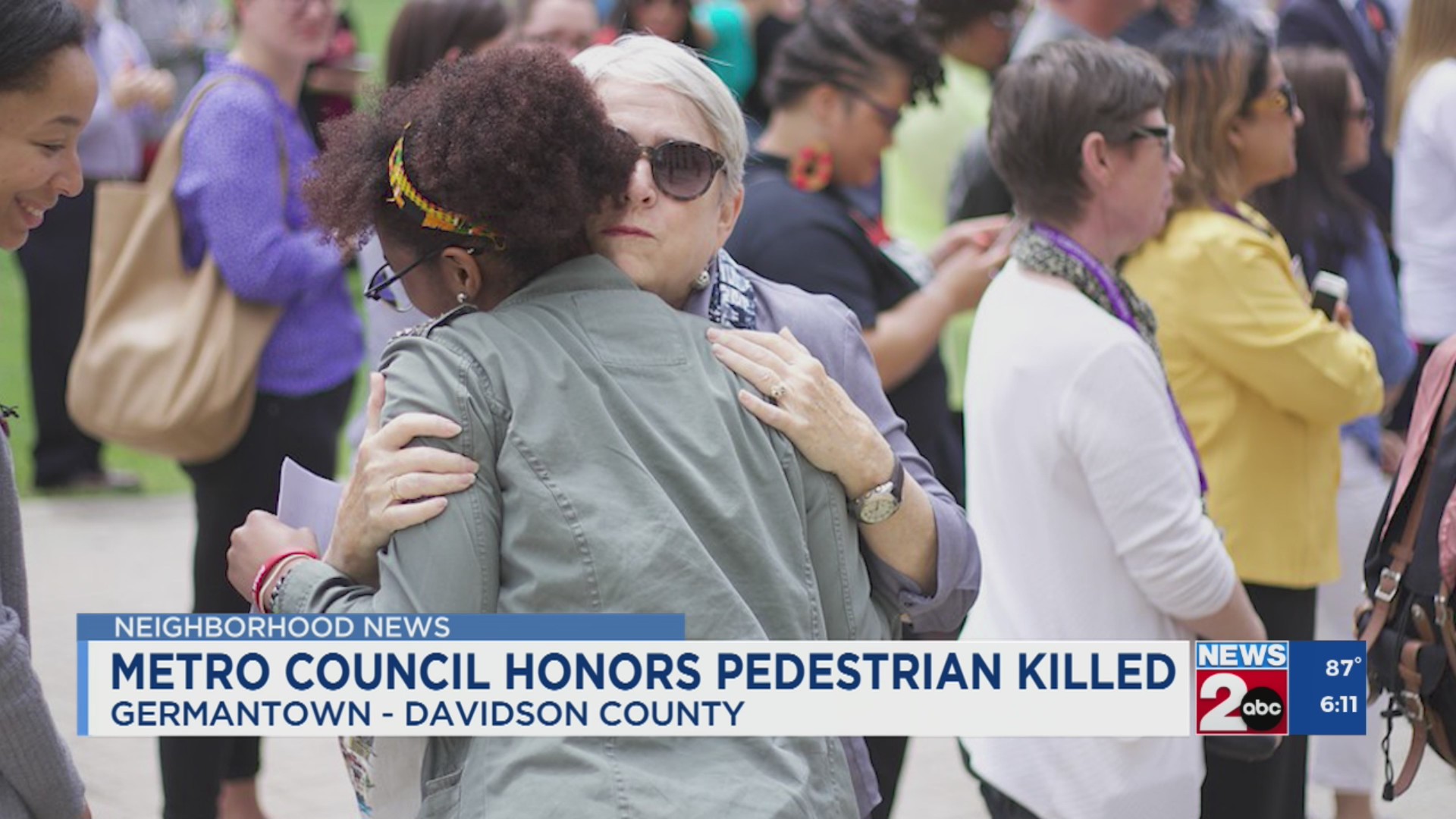 Metro Council honors pedestrian killed – WKRN News 2
