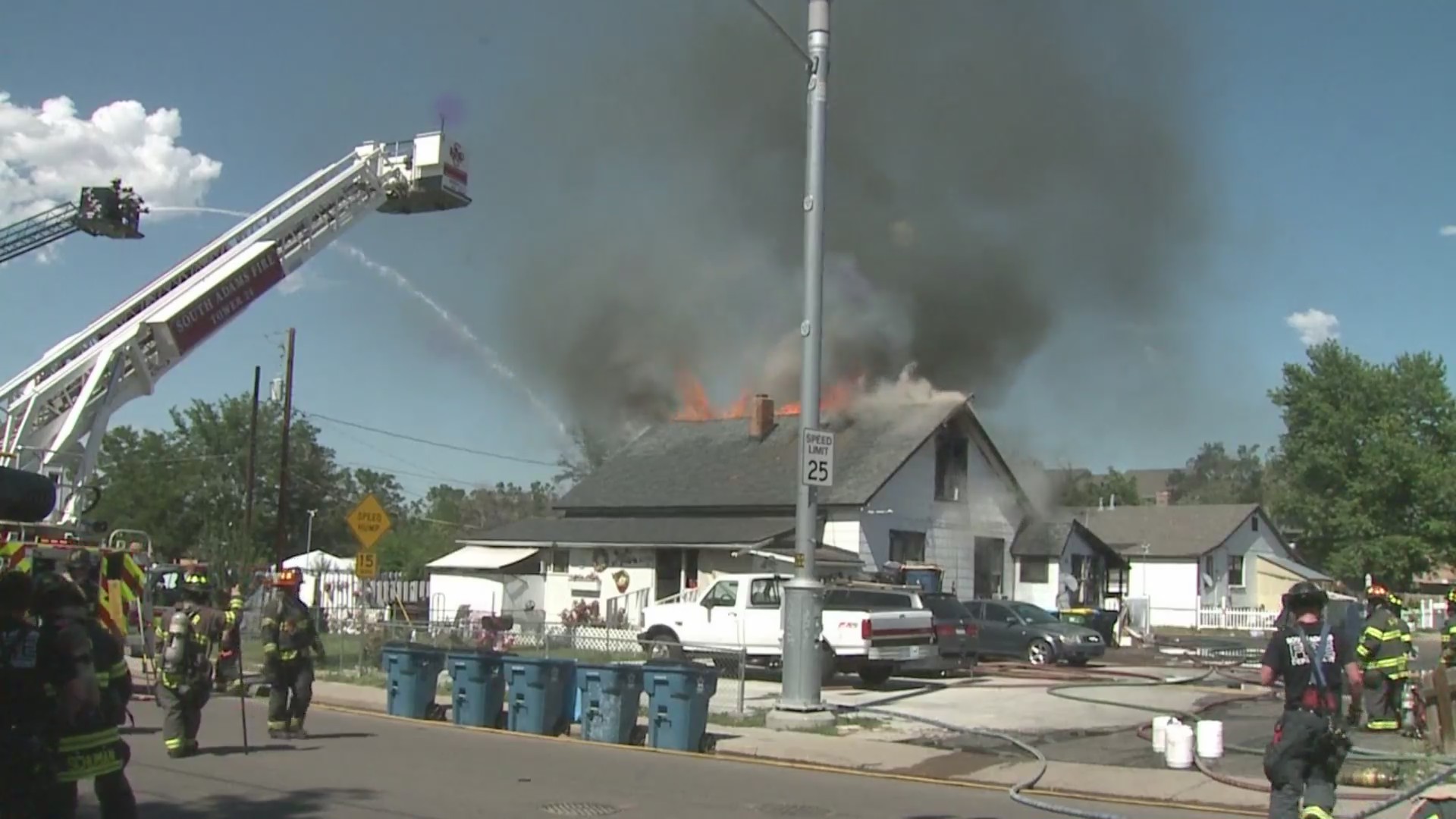 Witness describes house fire in Commerce City – FOX31 Denver
