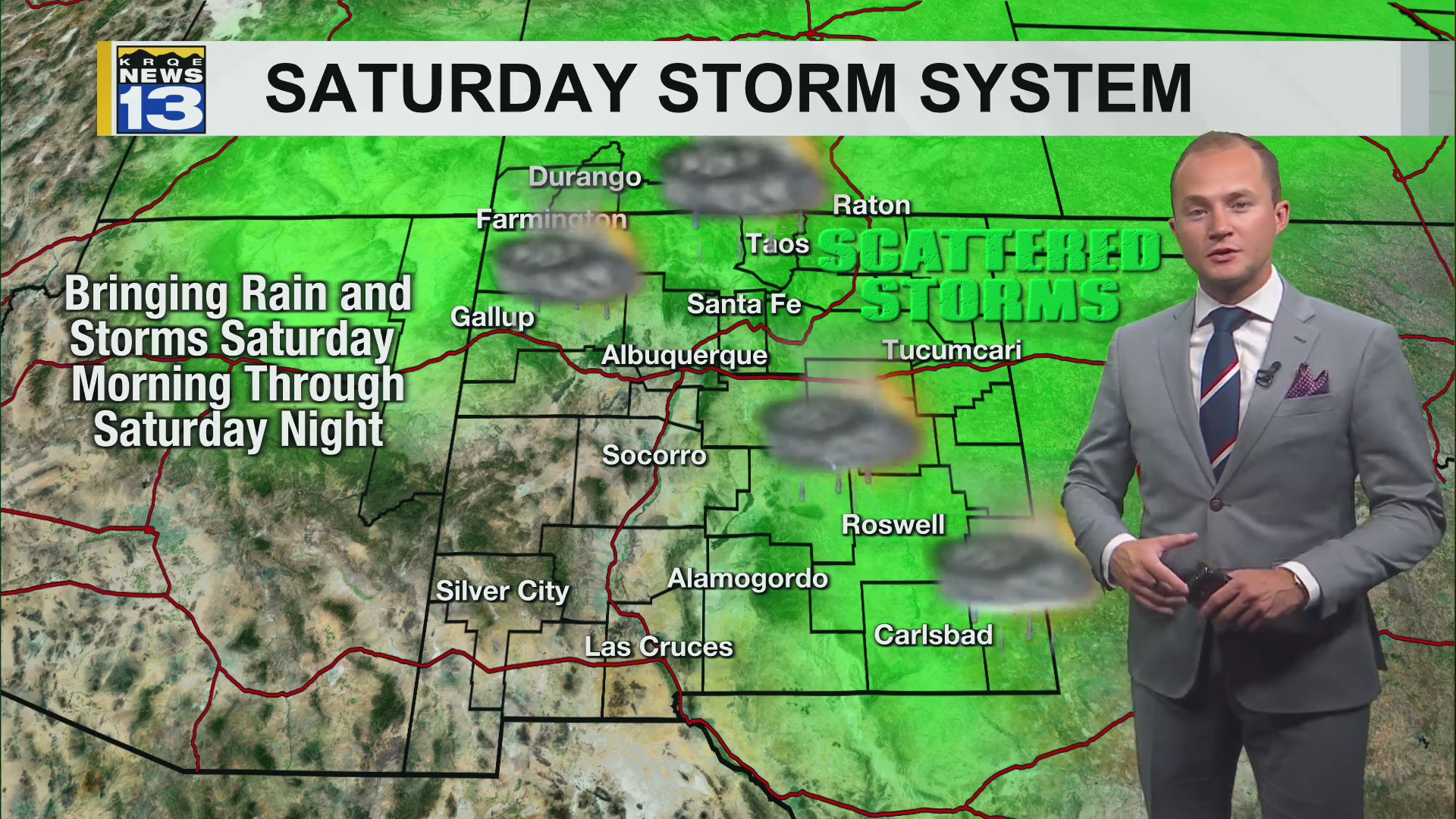 Fall-like storm moves through this weekend – KRQE NEWS 13 – Breaking ...