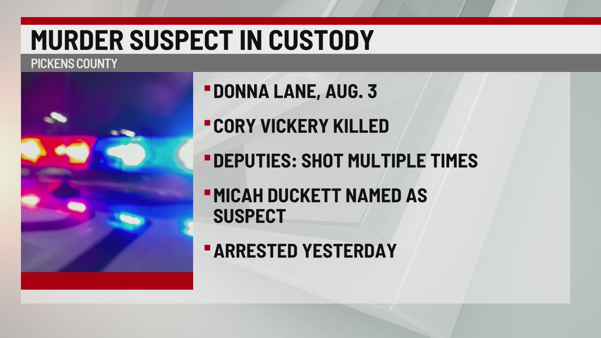 Arrest made in deadly Pickens Co. shooting – WSPA 7NEWS