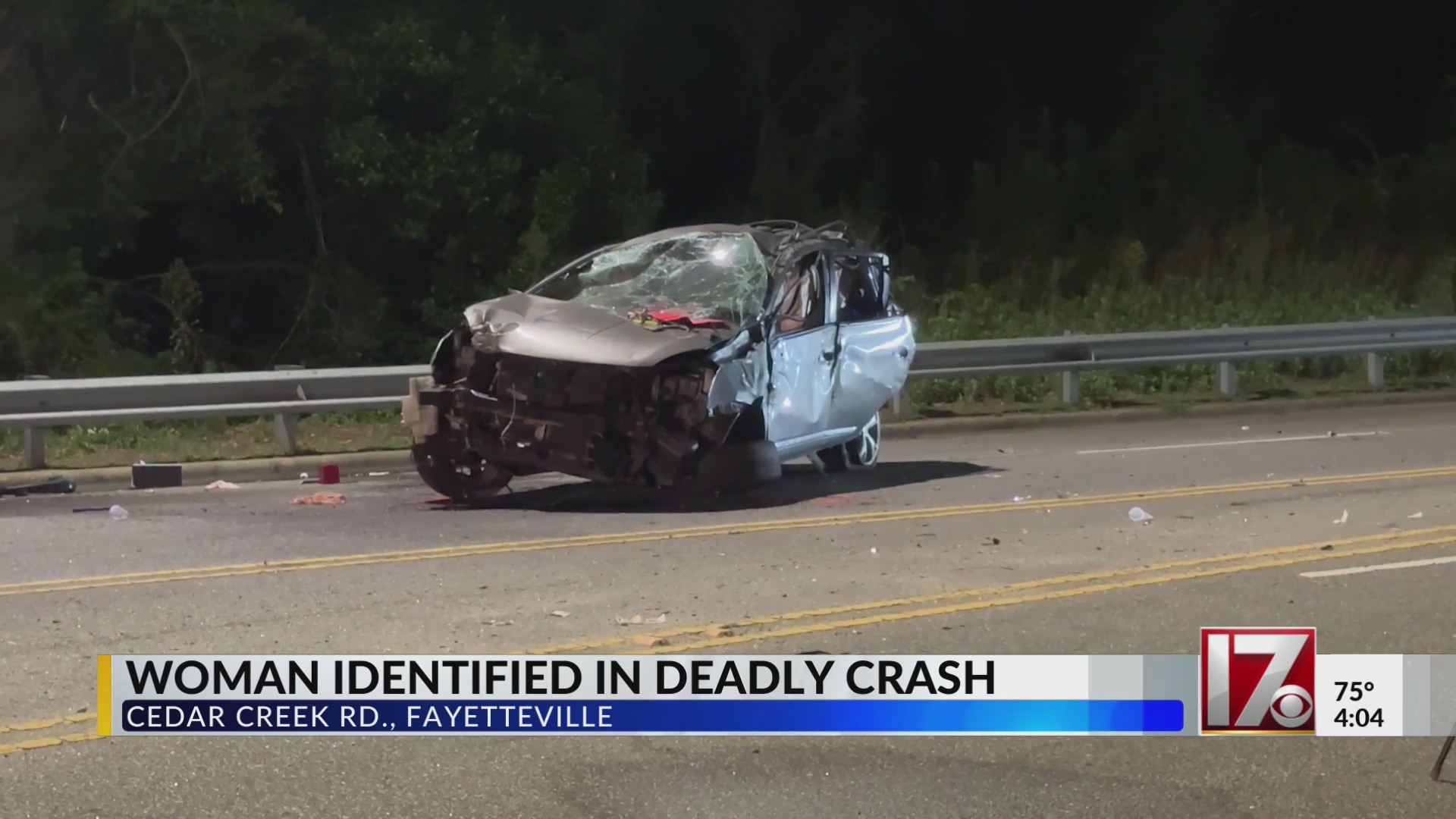 Woman identified in deadly Fayetteville crash – CBS17.com