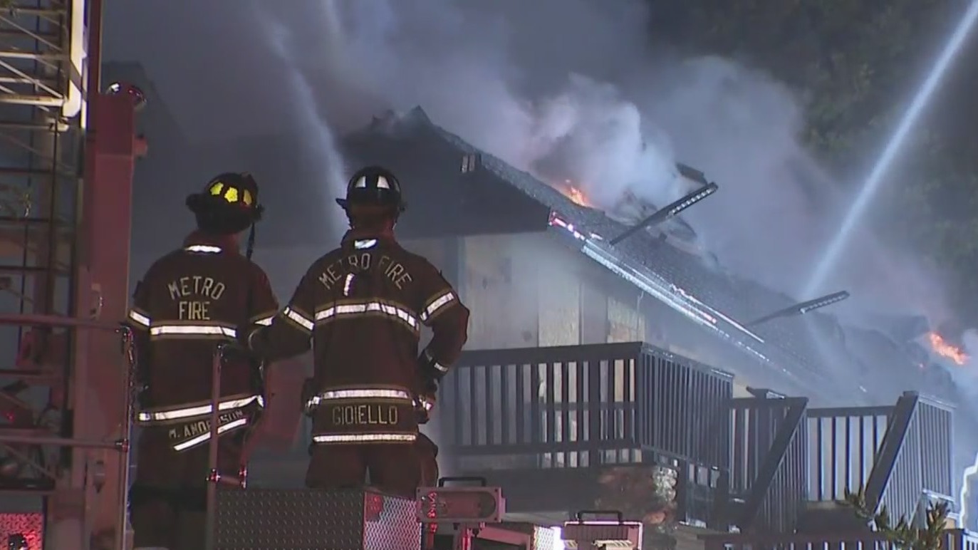 Second-alarm fire erupts at vacant Epoch Casino in Rancho Cordova ...