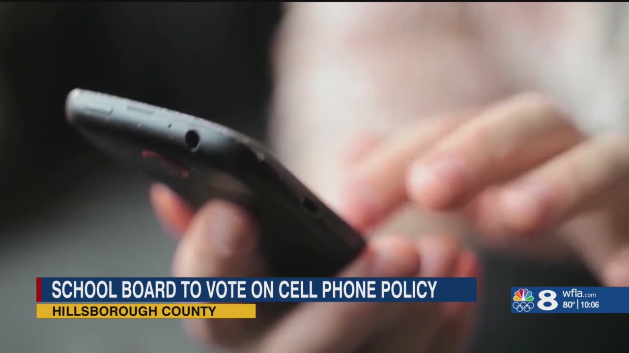 Hillsborough County school board to consider a new cell phone policy ...