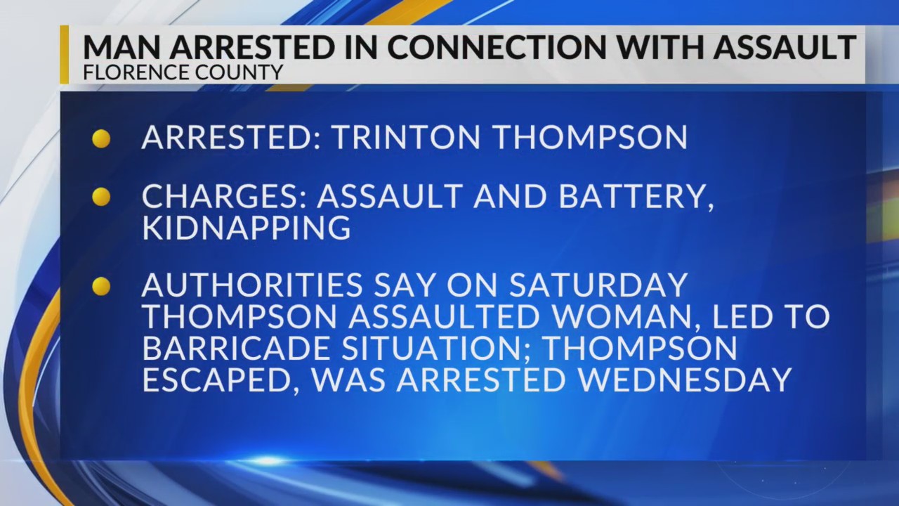 Florence County deputies arrest Johnsonville man wanted on kidnapping ...