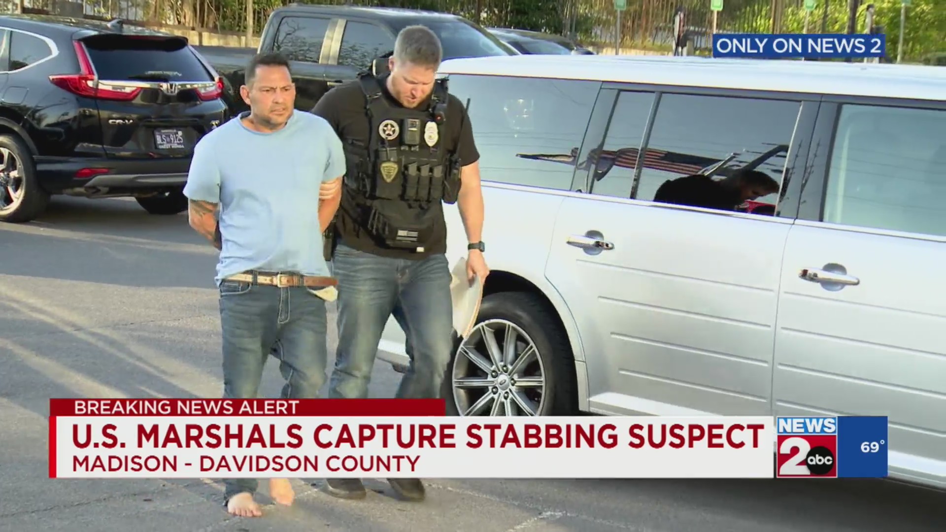 U.S. Marshals capture stabbing suspect – WKRN News 2