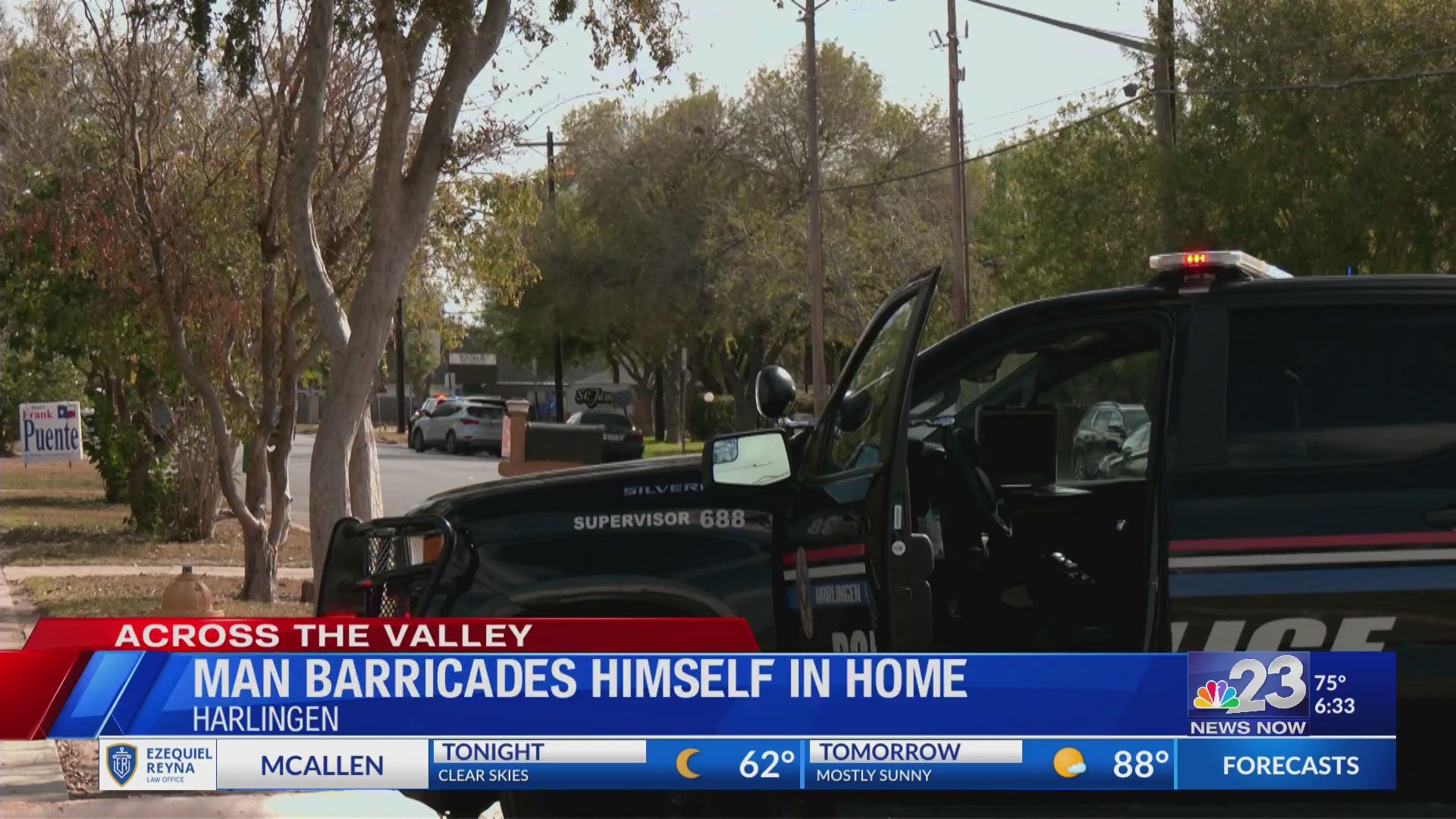 Man Barricades Himself in Home – KVEO-TV