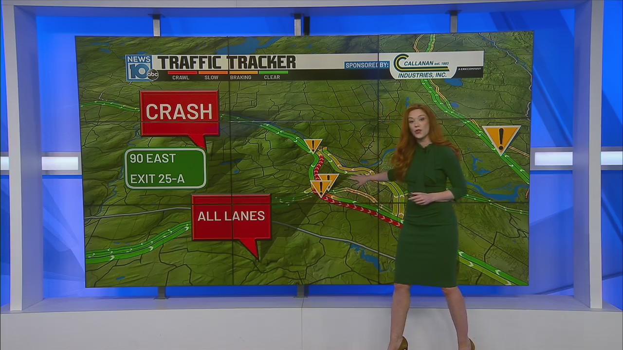 Crashes on Thruway close all lanes in Schenectady – NEWS10 ABC