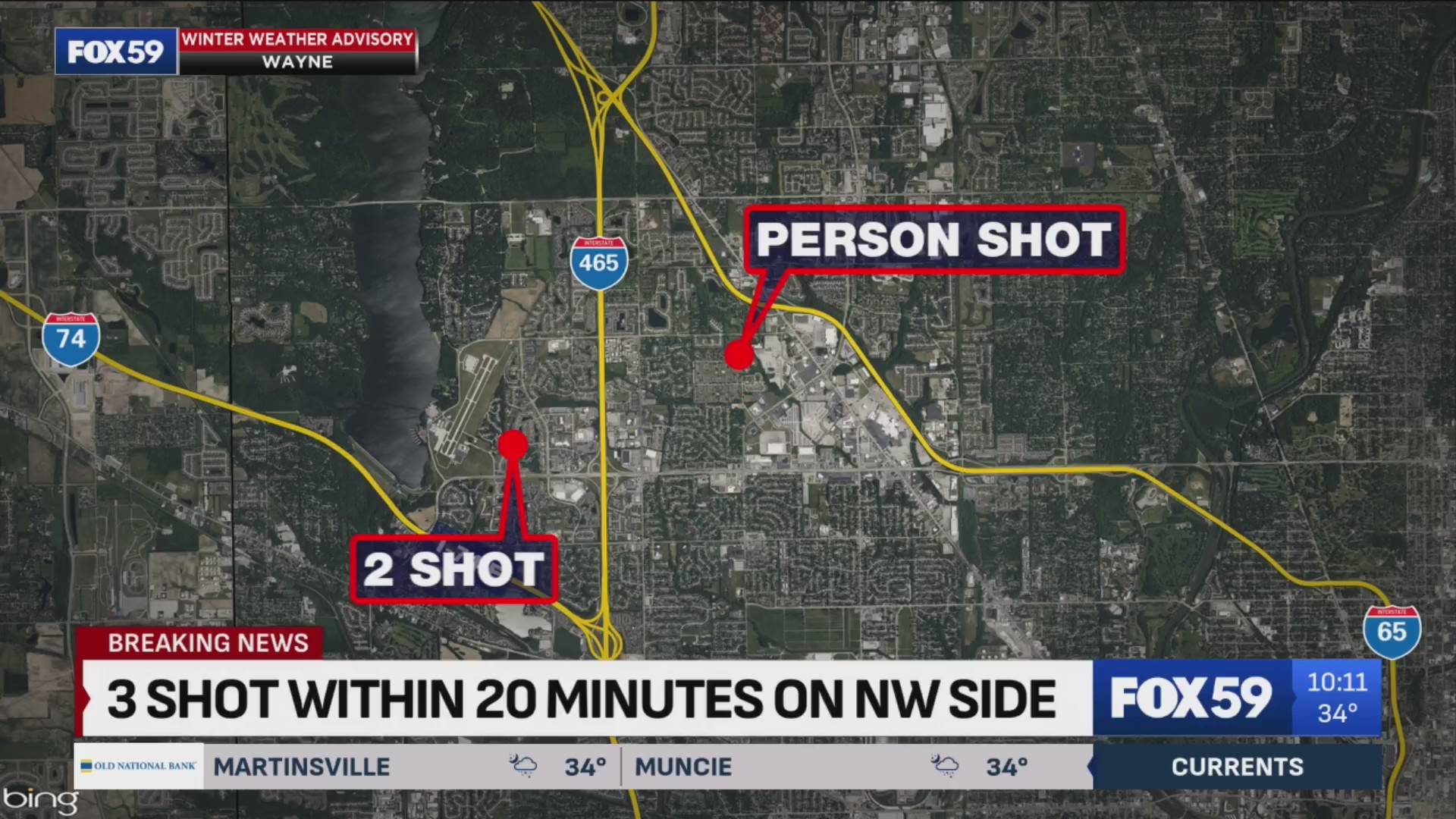 3 people shot, injured on Indy’s northwest side – Fox 59