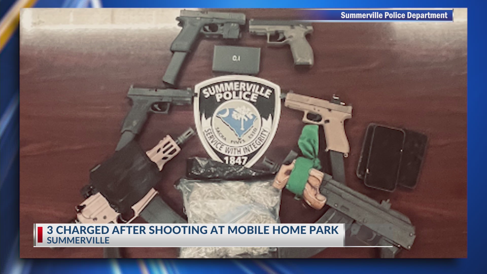 3 charged after shooting at Summerville mobile home park – WCBD News 2