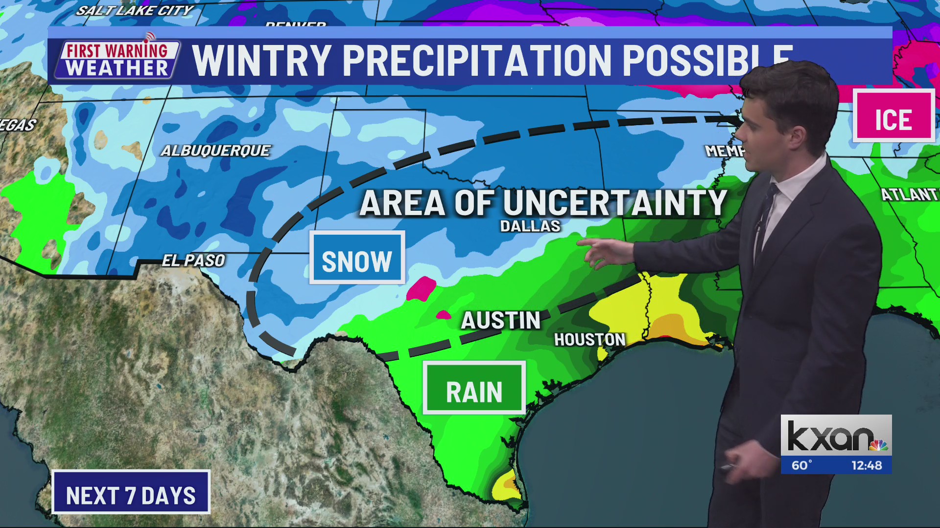 First Warning Weather Noon Forecast with Meteorologist Tommy House (Jan