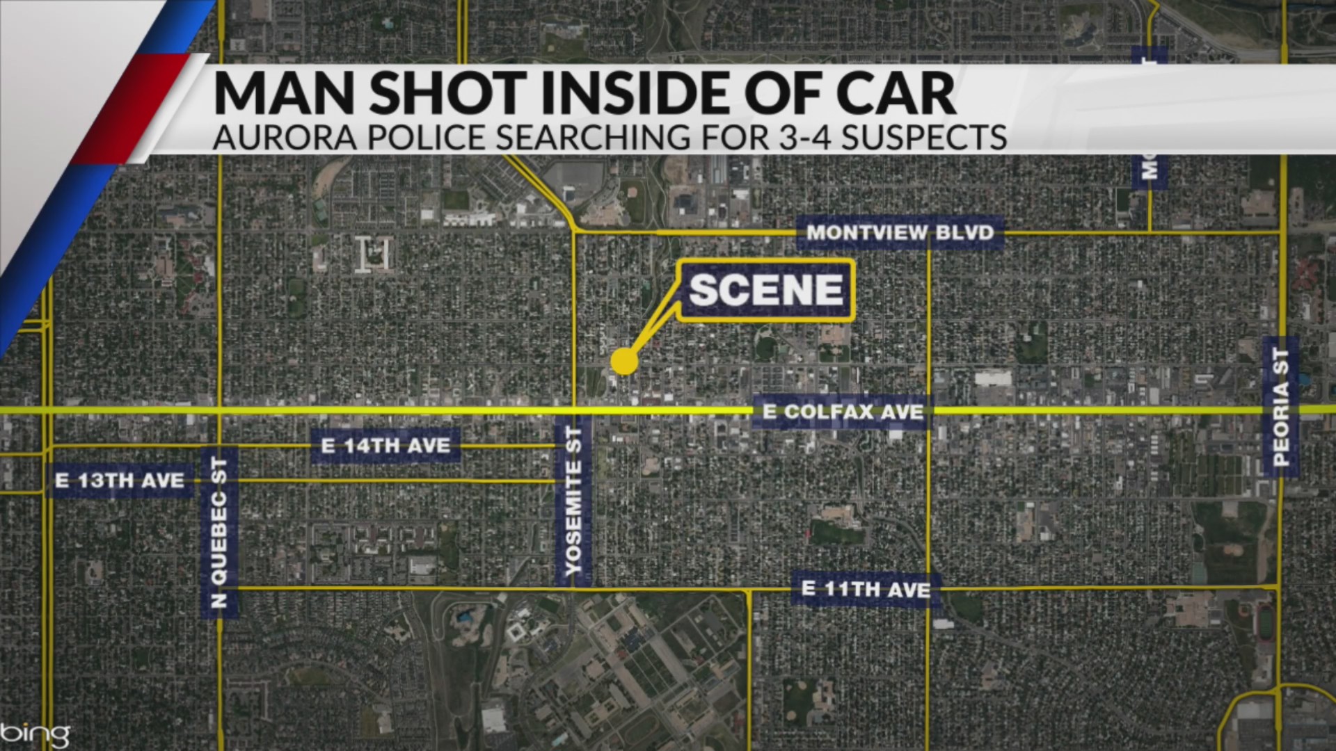 Aurora police searching for suspects after man shot in car – FOX31 Denver
