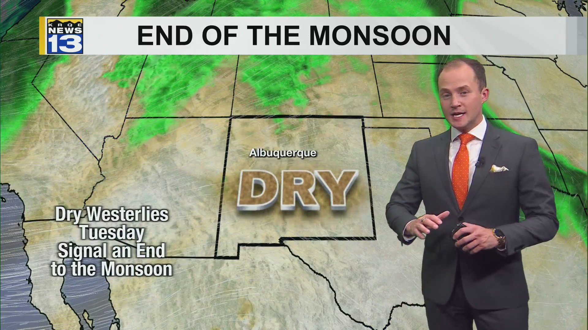 Drier, warmer weather moving into New Mexico – KRQE NEWS 13 – Breaking ...