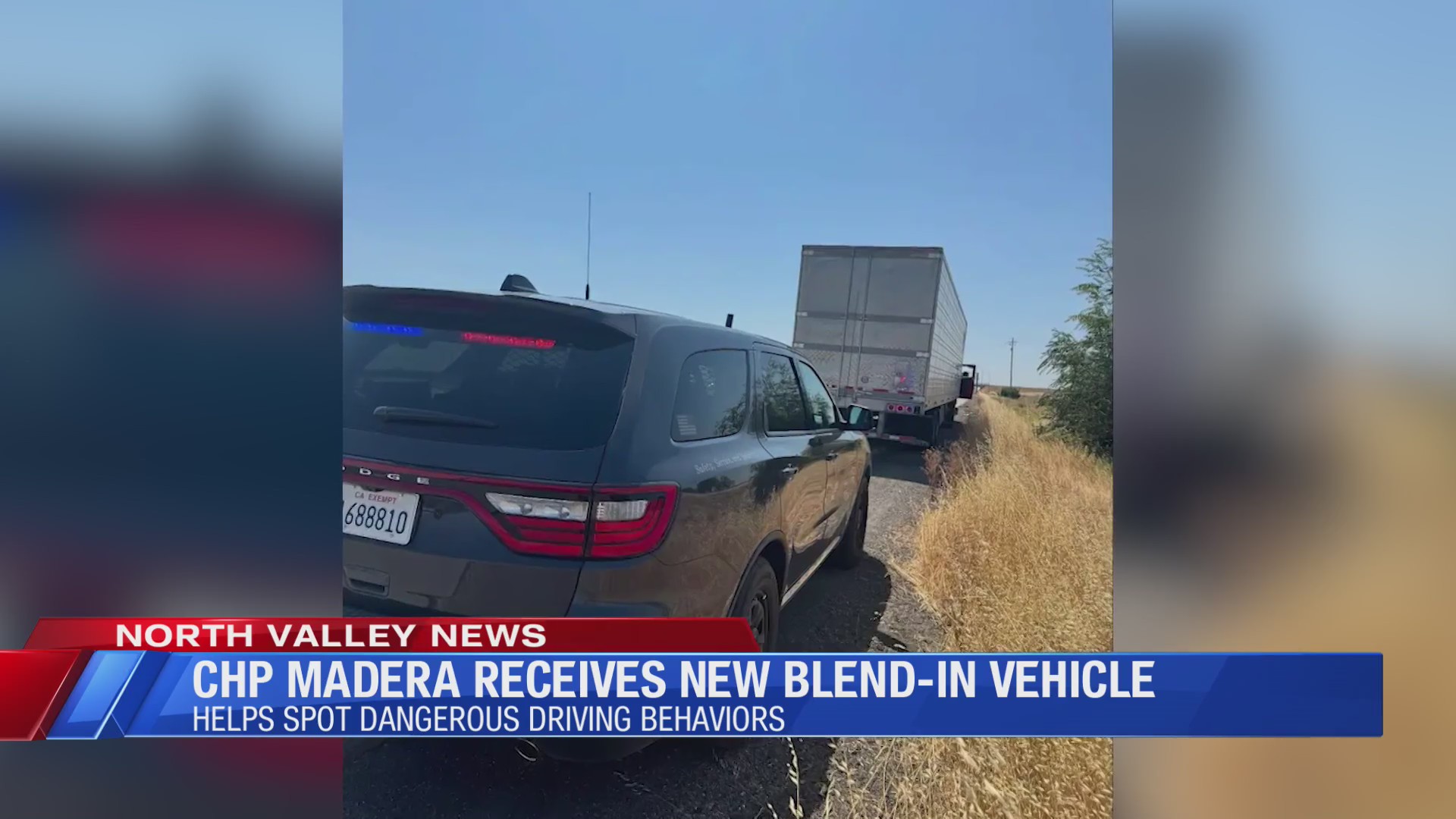 CHP Madera receives new blend-in vehicle – CBS47 and KSEE24 | News from ...