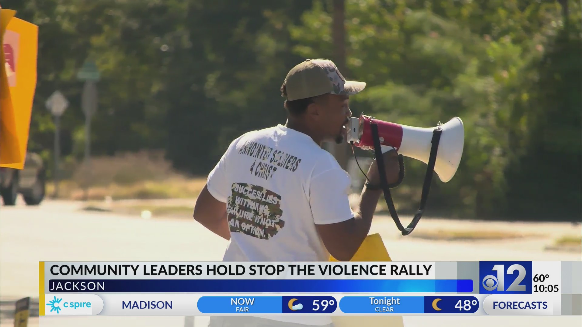 Community leaders hold Stop the Violence rally in Jackson WJTV