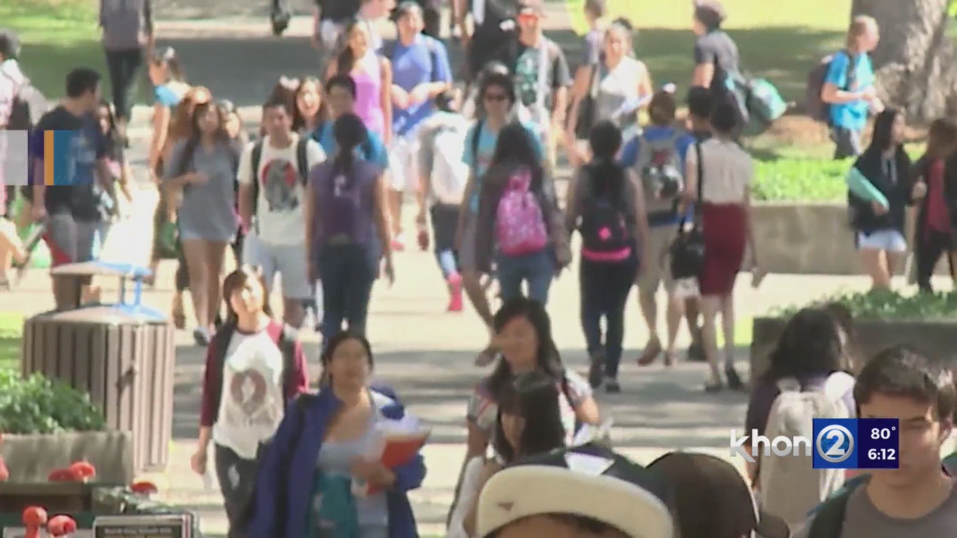 More than 50k enrolled in fall semester at University of Hawaii KHON2