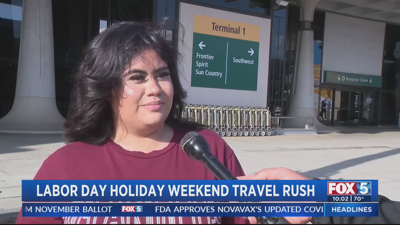 Labor Day Weekend travel rush underway – FOX 5 San Diego & KUSI News