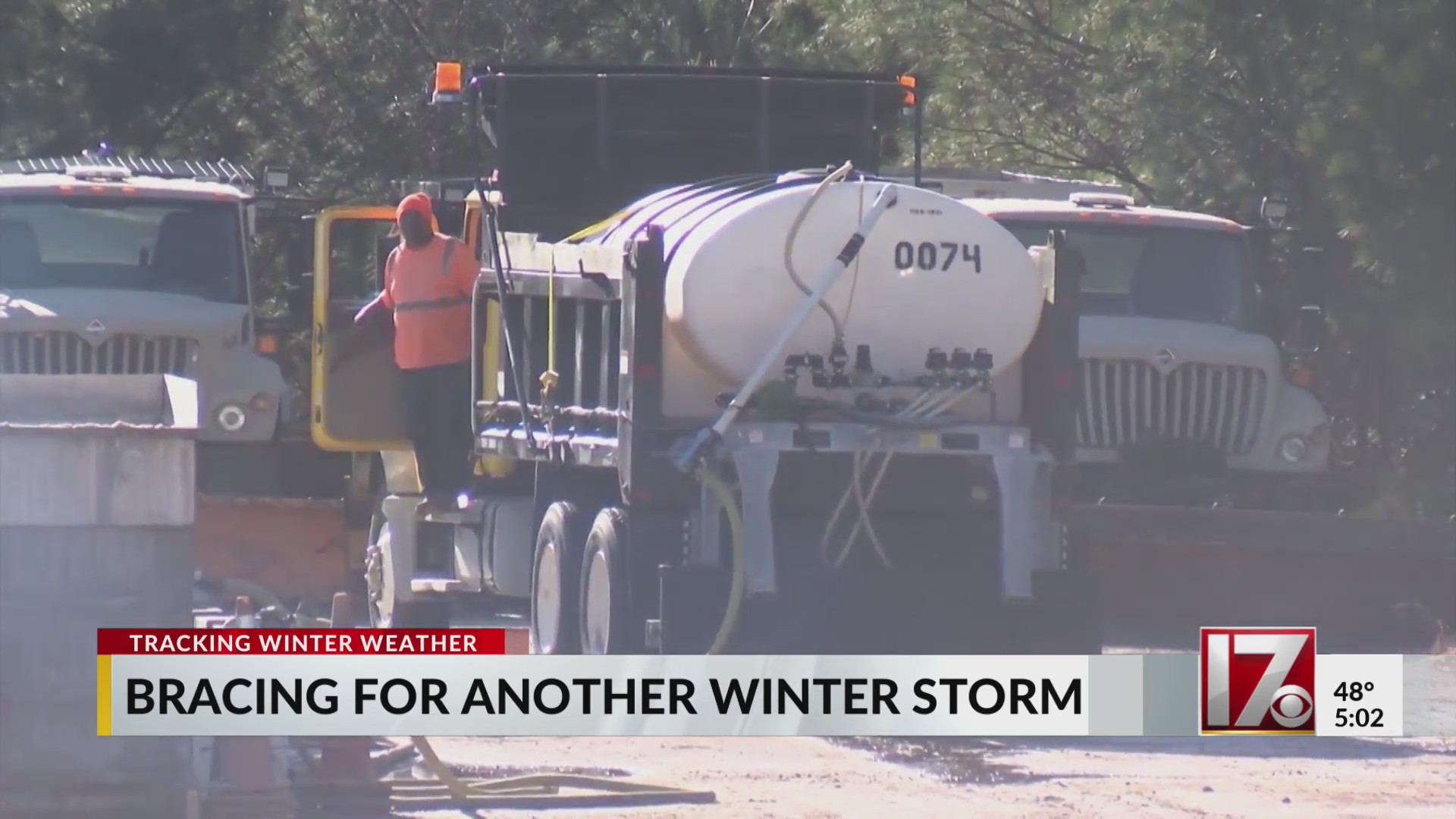 NC crews start treating roads ahead of Wednesday snow – CBS17.com