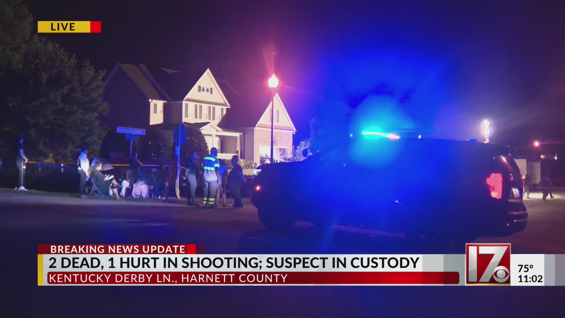 2 killed, 1 hurt in Harnett County shooting – CBS17.com