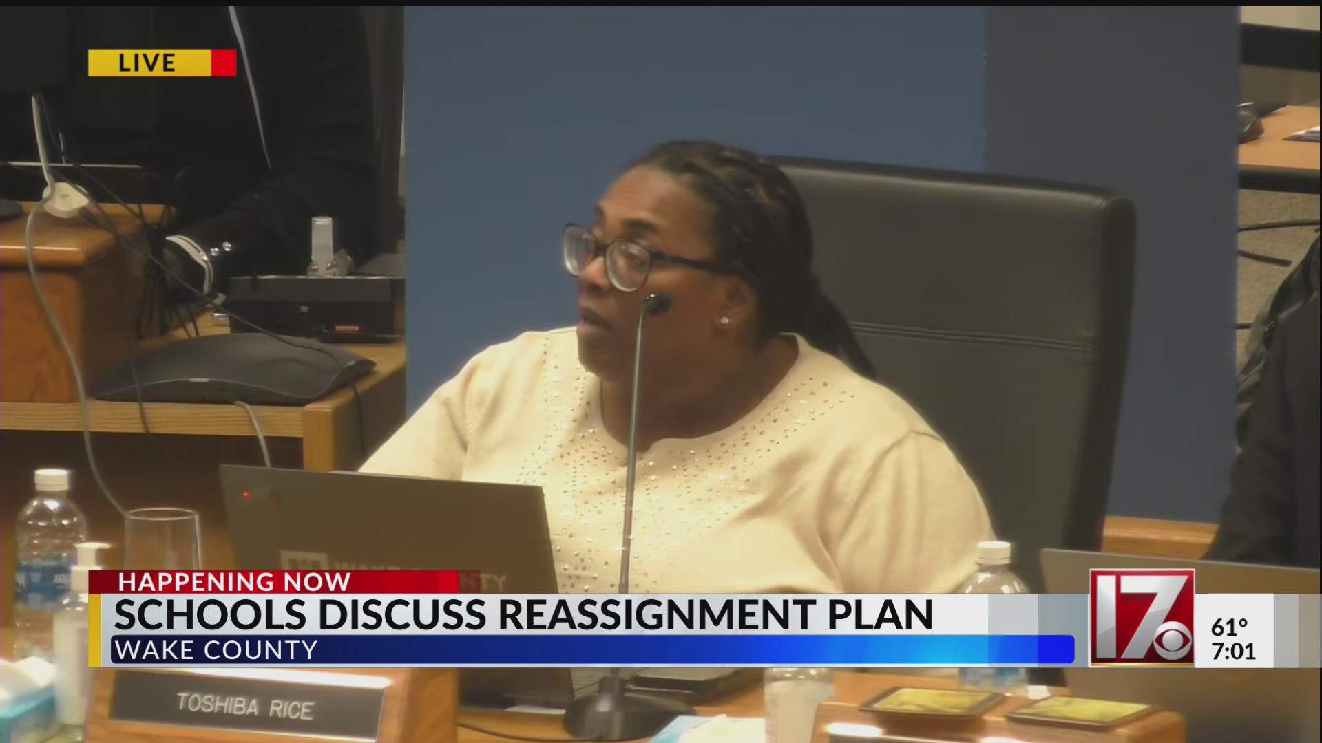 Wake County School Board considers reassignment plan – CBS17.com