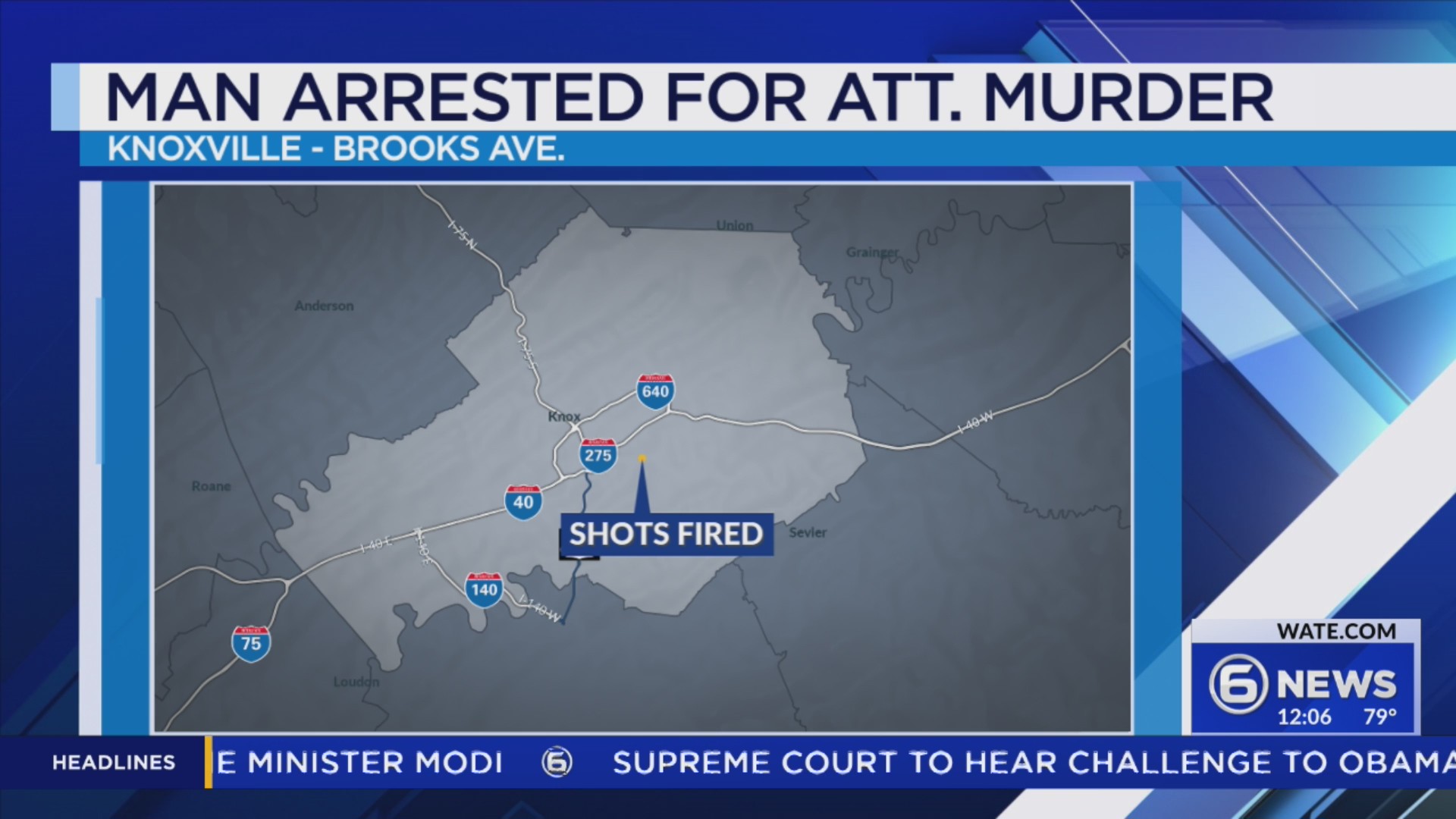 Knoxville man charged with attempted murder taken into custody – WATE 6 ...