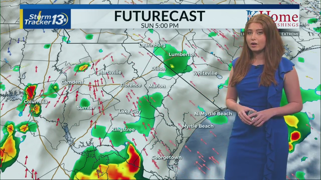 Showers and storms possible for Memorial Day weekend – WBTW