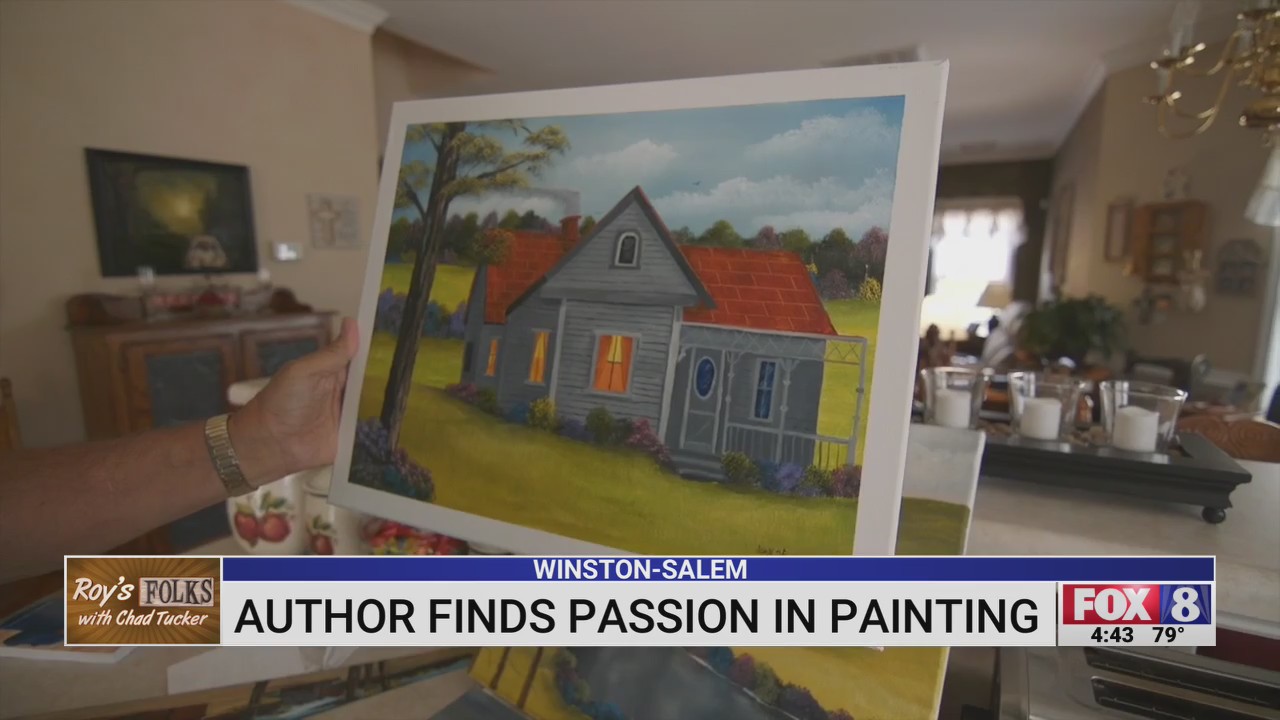 WinstonSalem author finds passion in painting FOX8 WGHP
