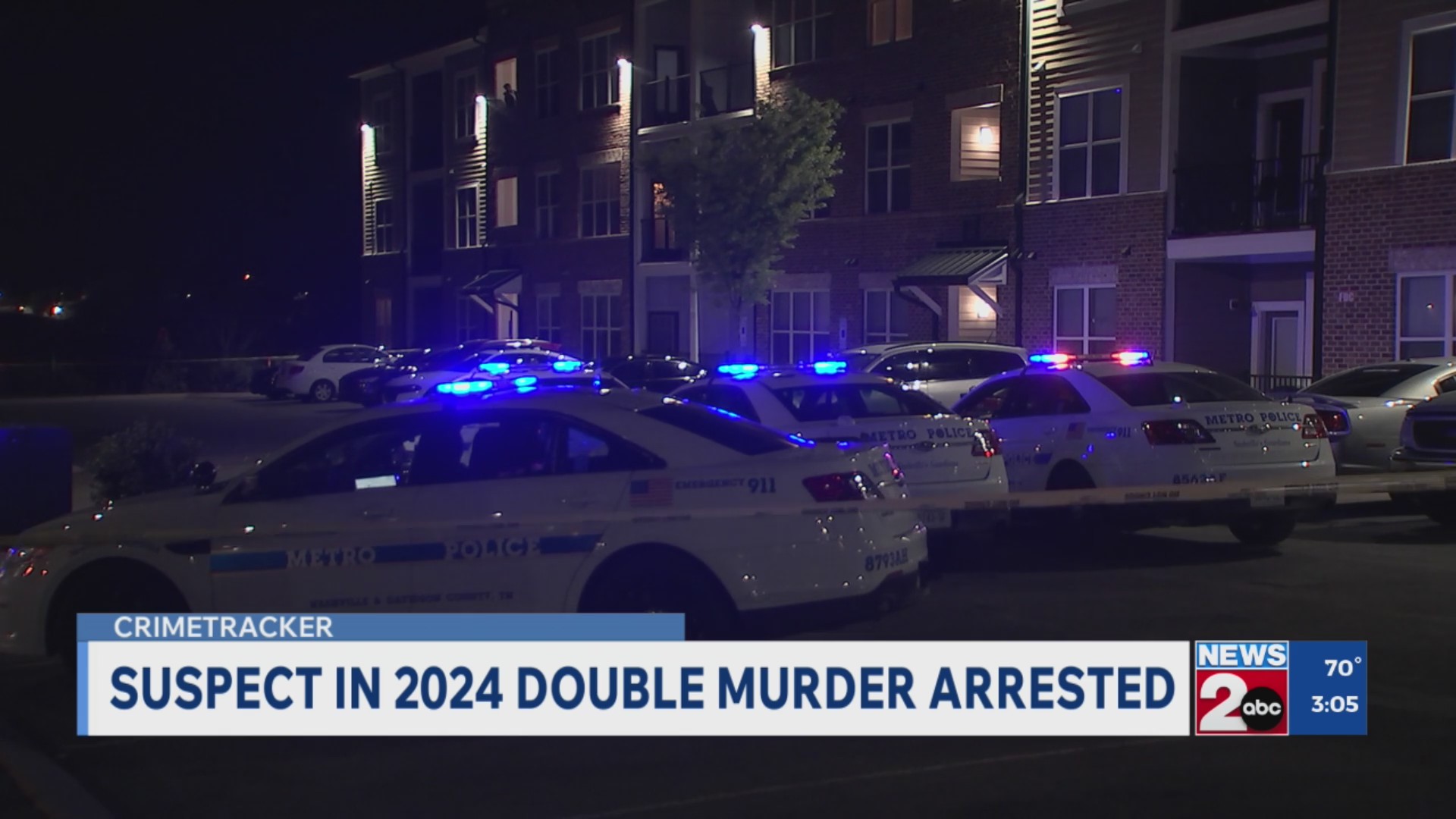 Suspect in 2024 double murder arrested – WKRN News 2