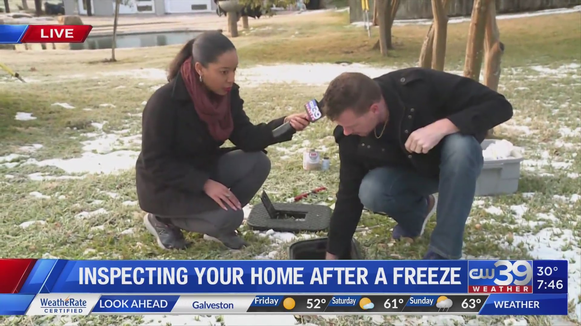Inspecting your home after a freeze – CW39 Houston
