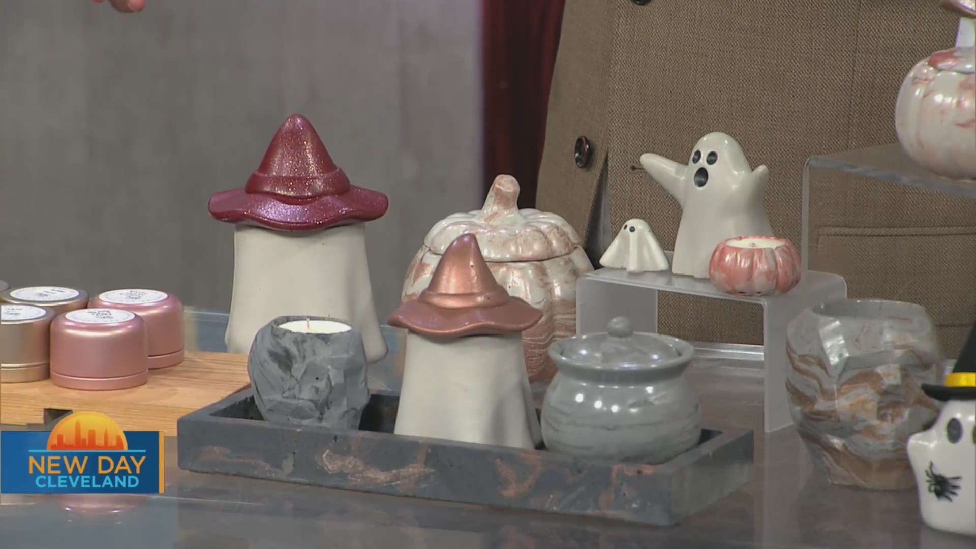 New Day Cleveland Candles and Concrete by Cass Fox 8 Cleveland WJW