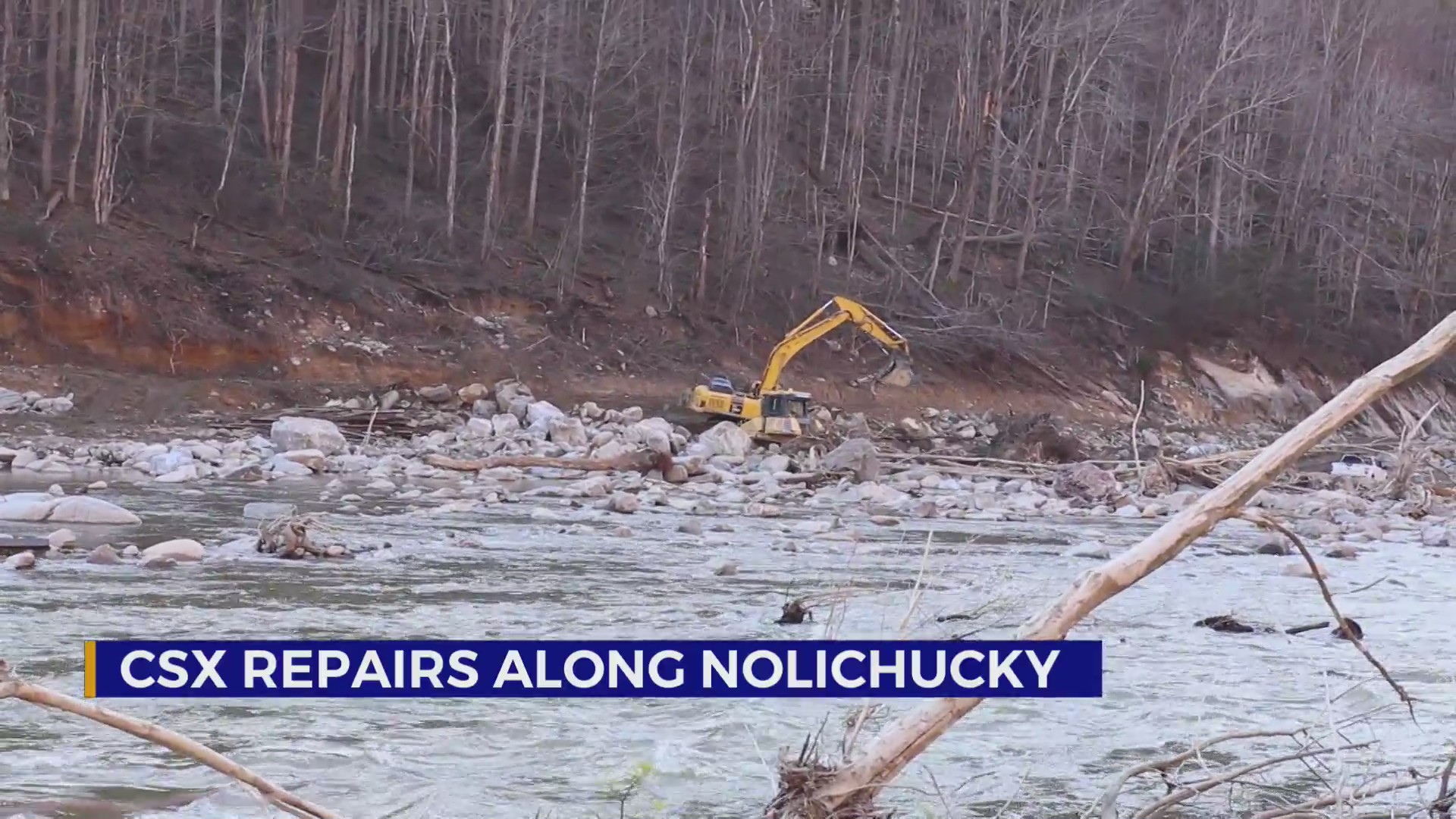 CSX rebuild permit OKs some “borrowing” of river rock – WJHL | Tri ...