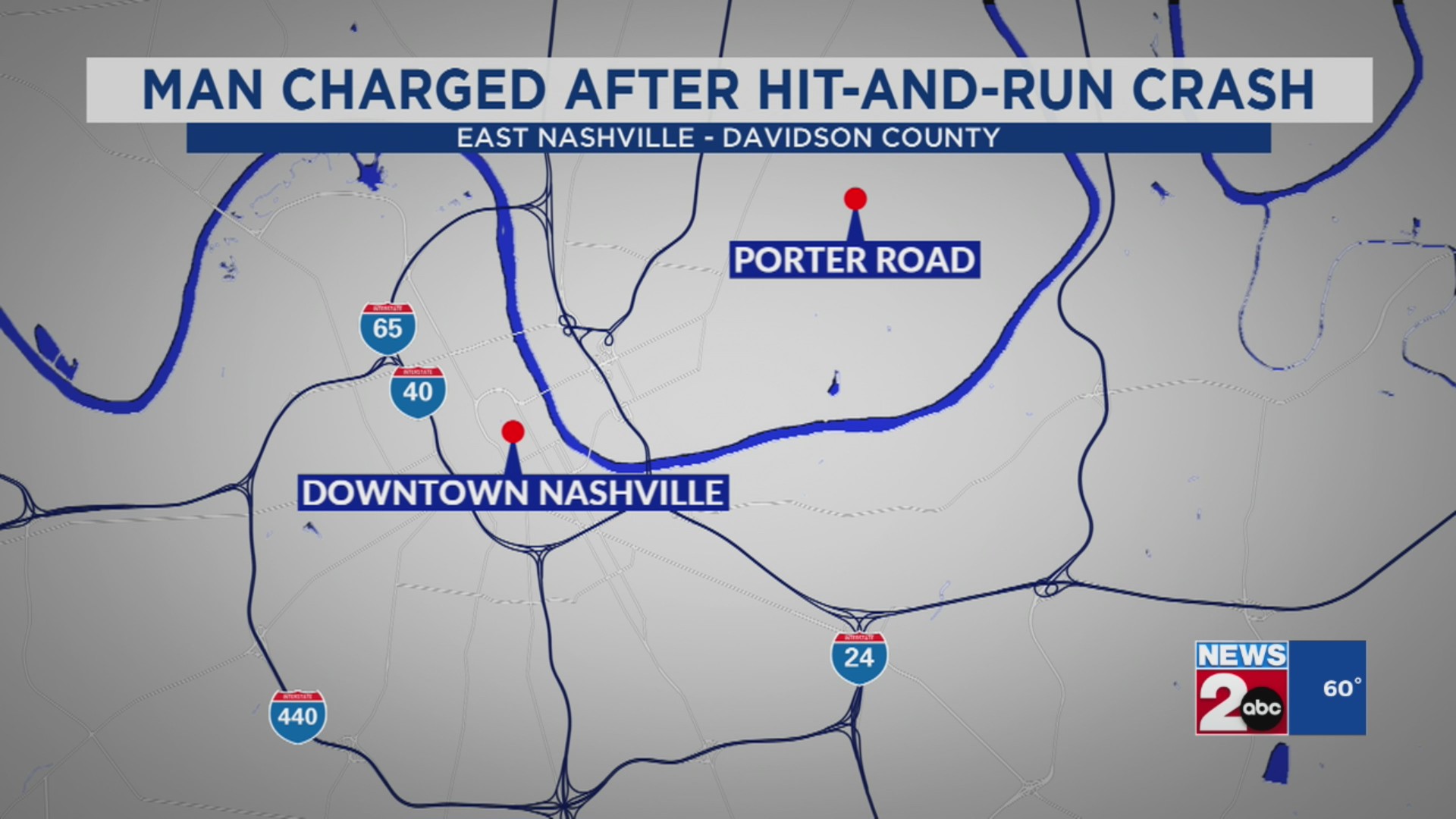 Man charged after hit-and-run crash in East Nashville – WKRN News 2