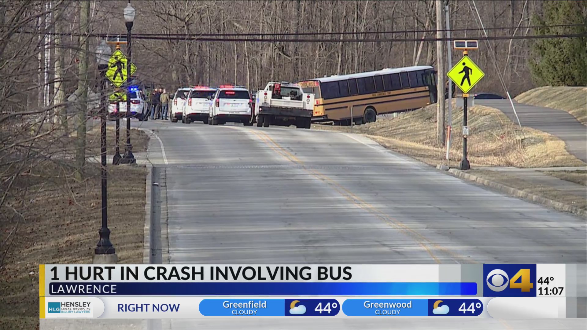 1 injured in Lawrence school bus crash near Forest Glen Elementary – Fox 59