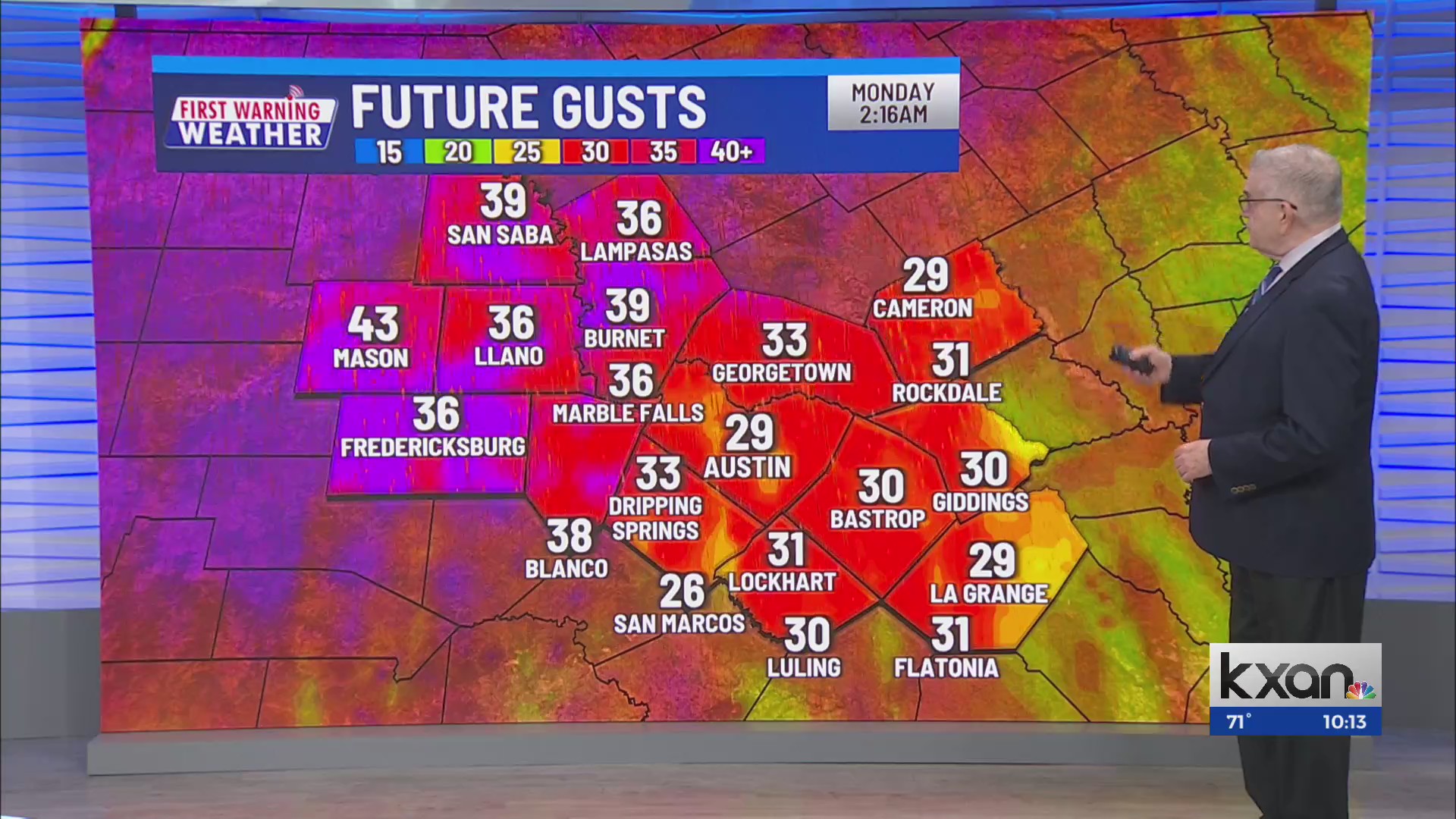 KXAN Sunday Morning First Warning Weather with Rich Segal – KXAN Austin
