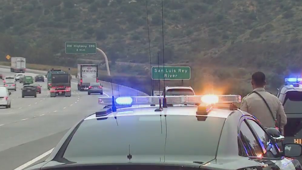 Distressed driver reported on 15 freeway near Fallbrook – FOX 5 San ...