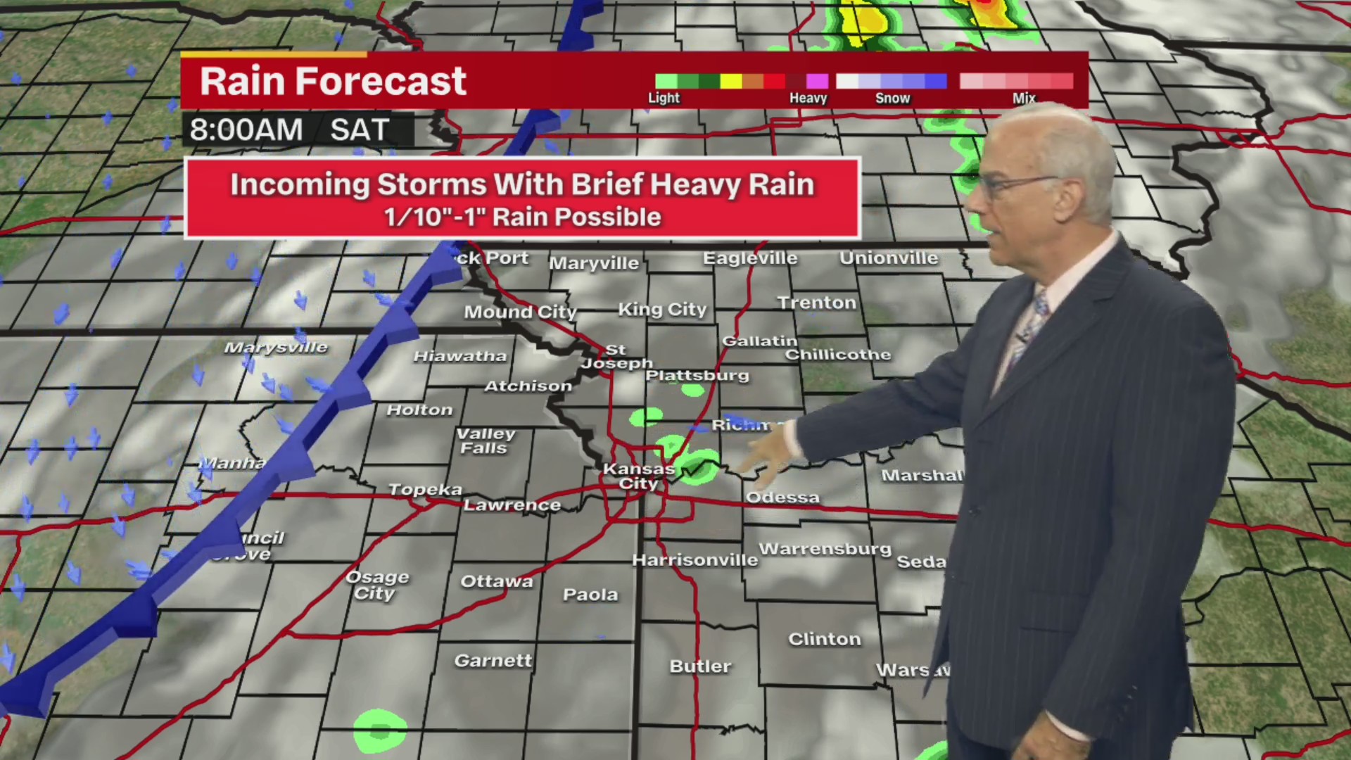 Friday night forecast – FOX 4 Kansas City WDAF-TV | News, Weather, Sports