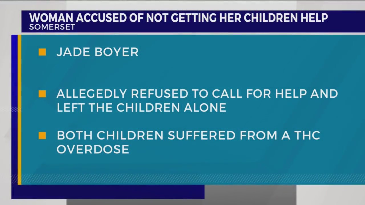 Somerset woman accused of not getting children help after THC overdose ...