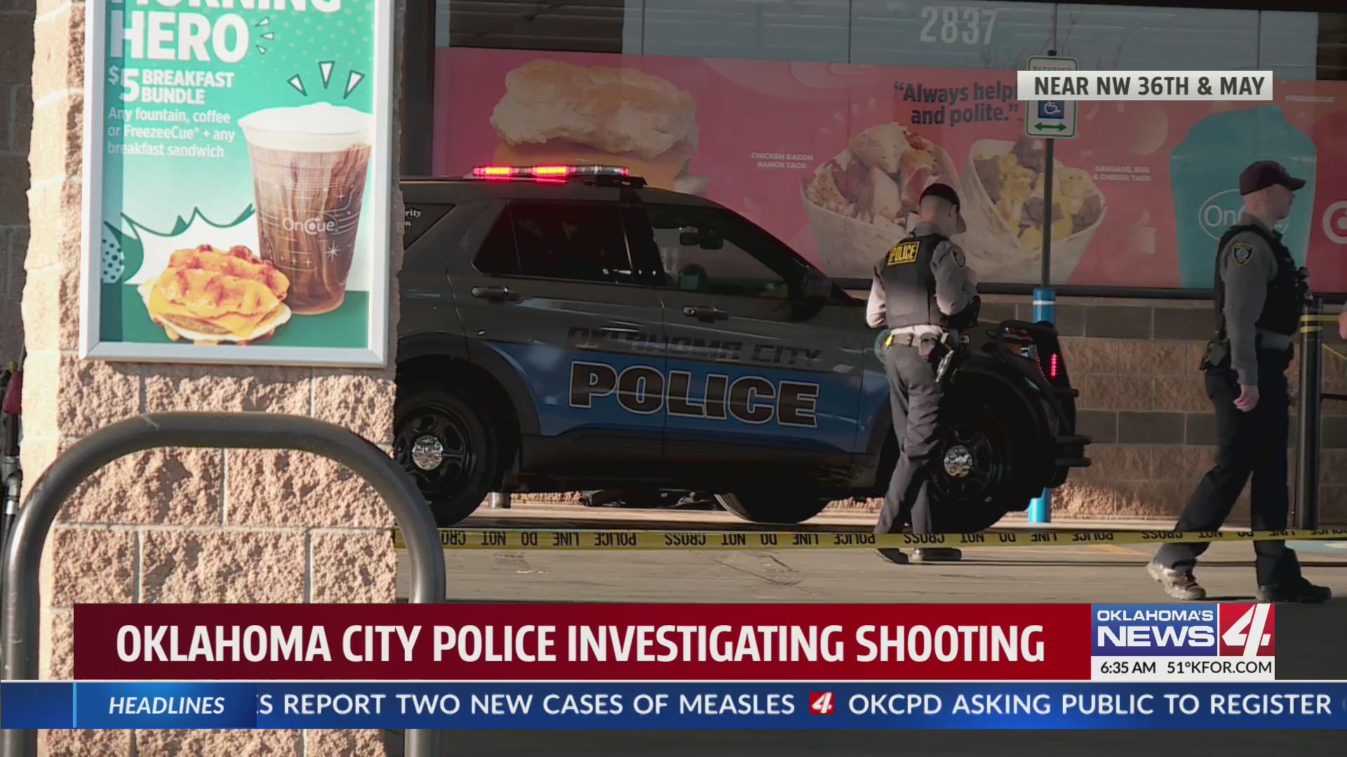 Shooting in NW OKC send one person to hospital – KFOR.com Oklahoma City