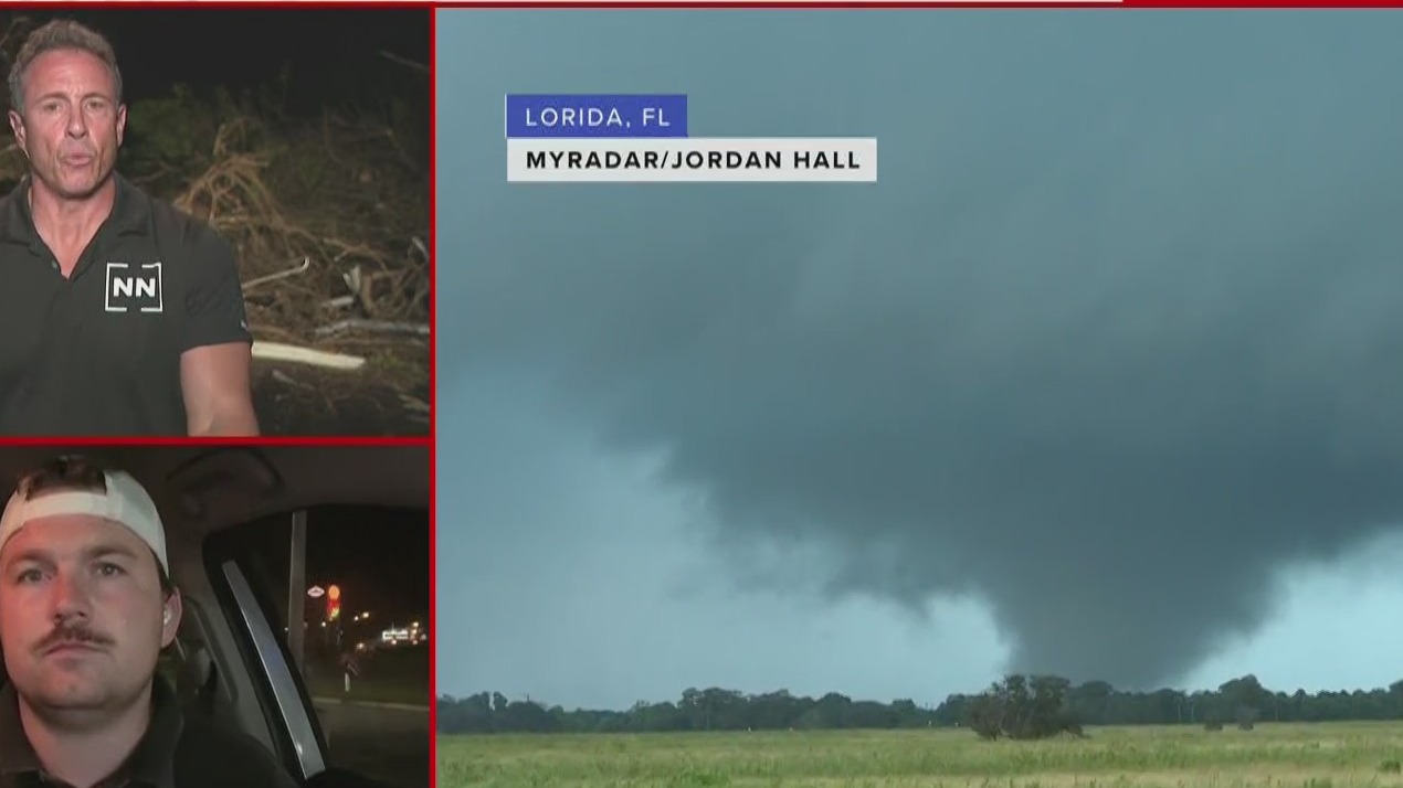 Storm chaser shares experience capturing tornadoes during Hurricane ...
