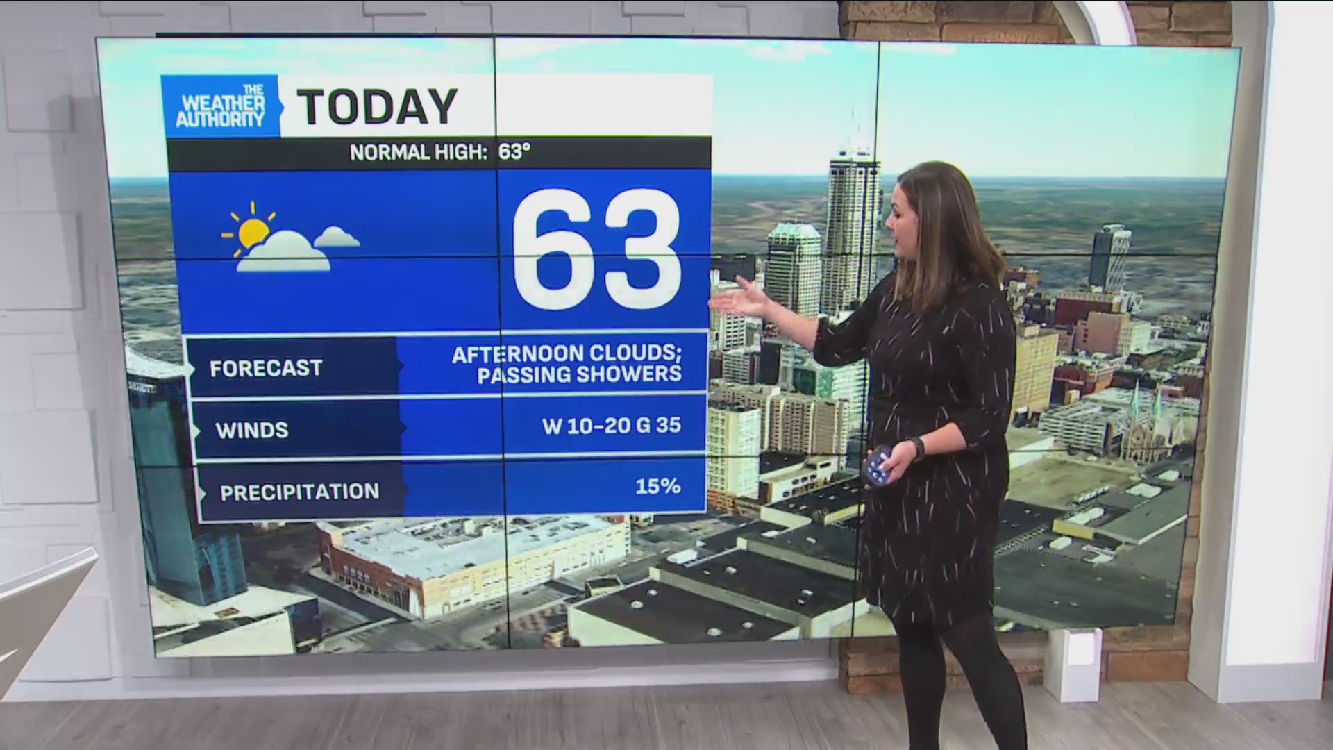 Windy afternoon ahead with a spot shower in the mix – Fox 59