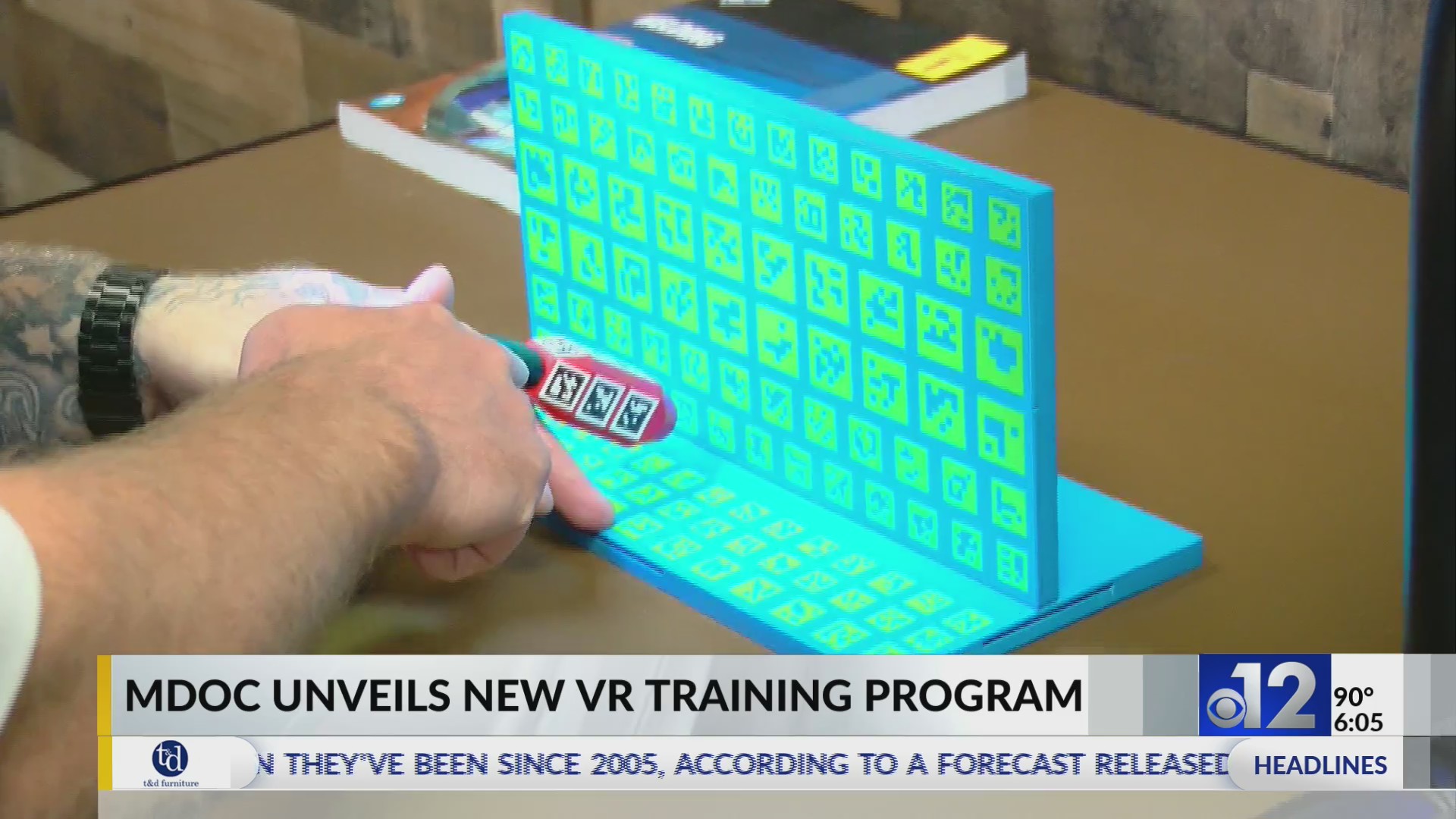 MDOC showcases new VR training program - WJTV