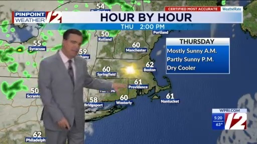WPRI 12 Weather Forecast 10/22/25 Dry Cooler Next Several Days – WPRI.com