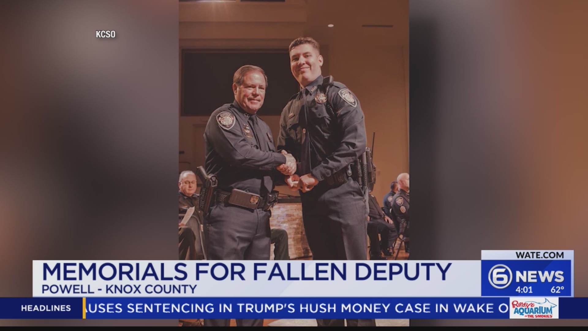 Memorials approved for fallen Knox County deputy – WATE 6 On Your Side