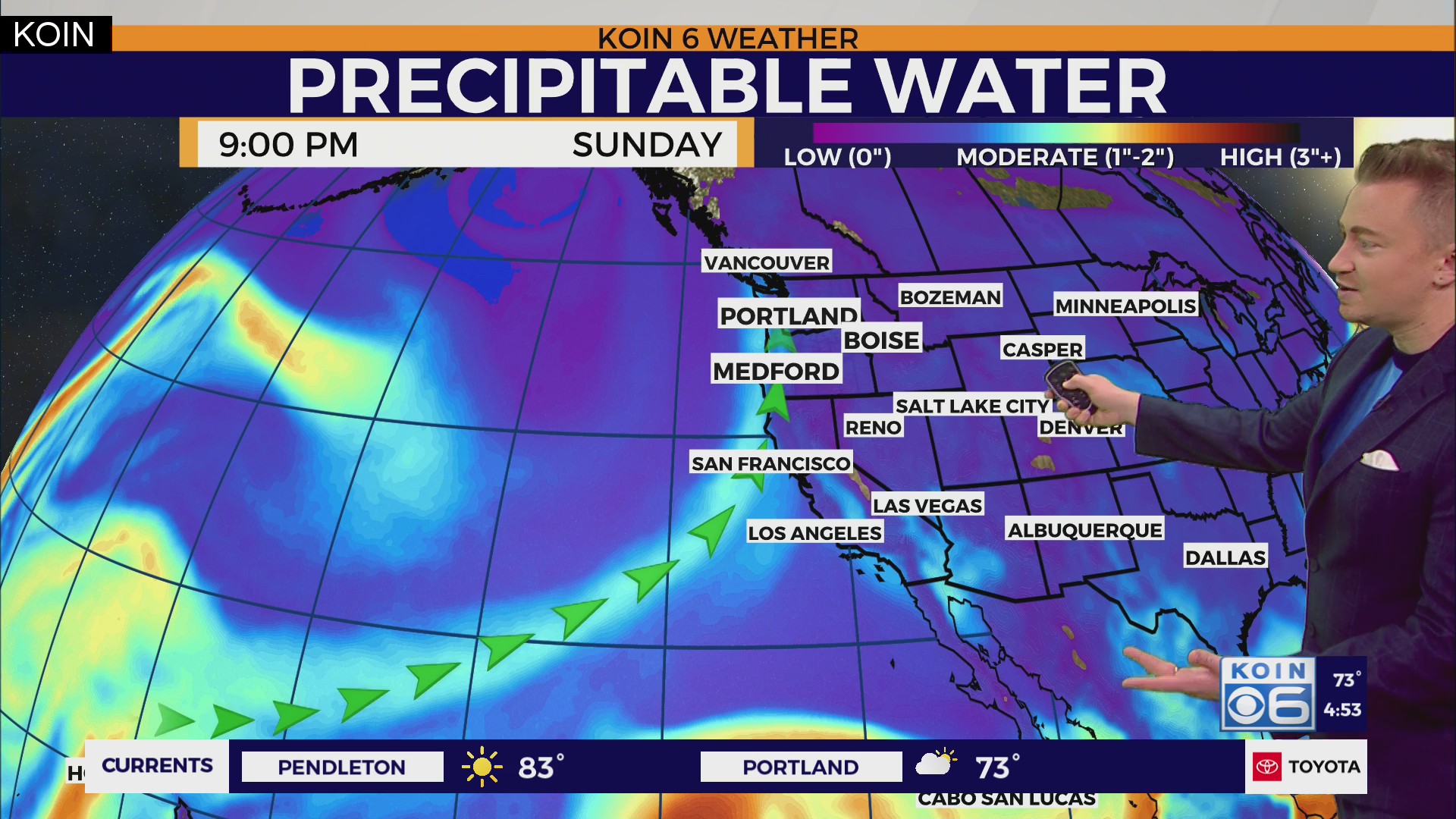 Atmospheric river chances increase by the end of September – KOIN.com
