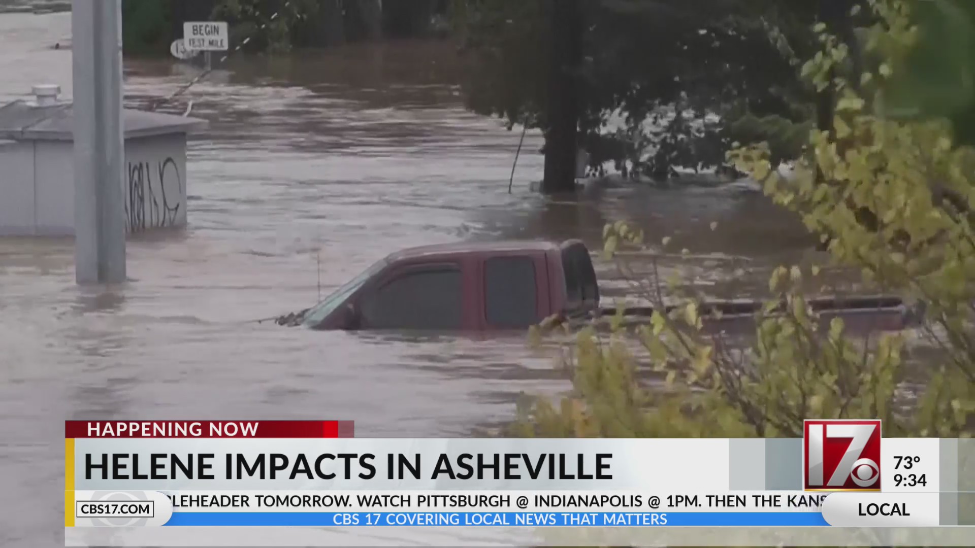 400+ roads closed in western North Carolina